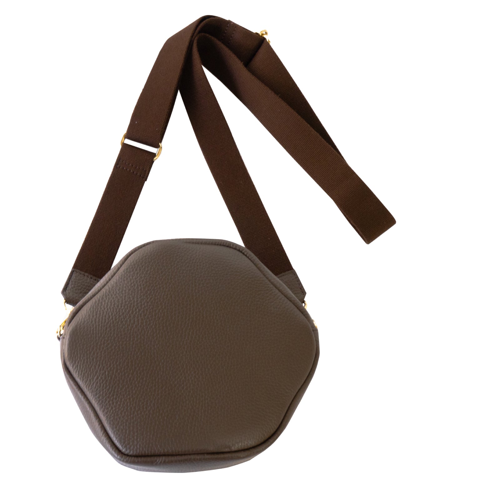 PAWポシェット  キュイール・マッシュ  /  チョコ