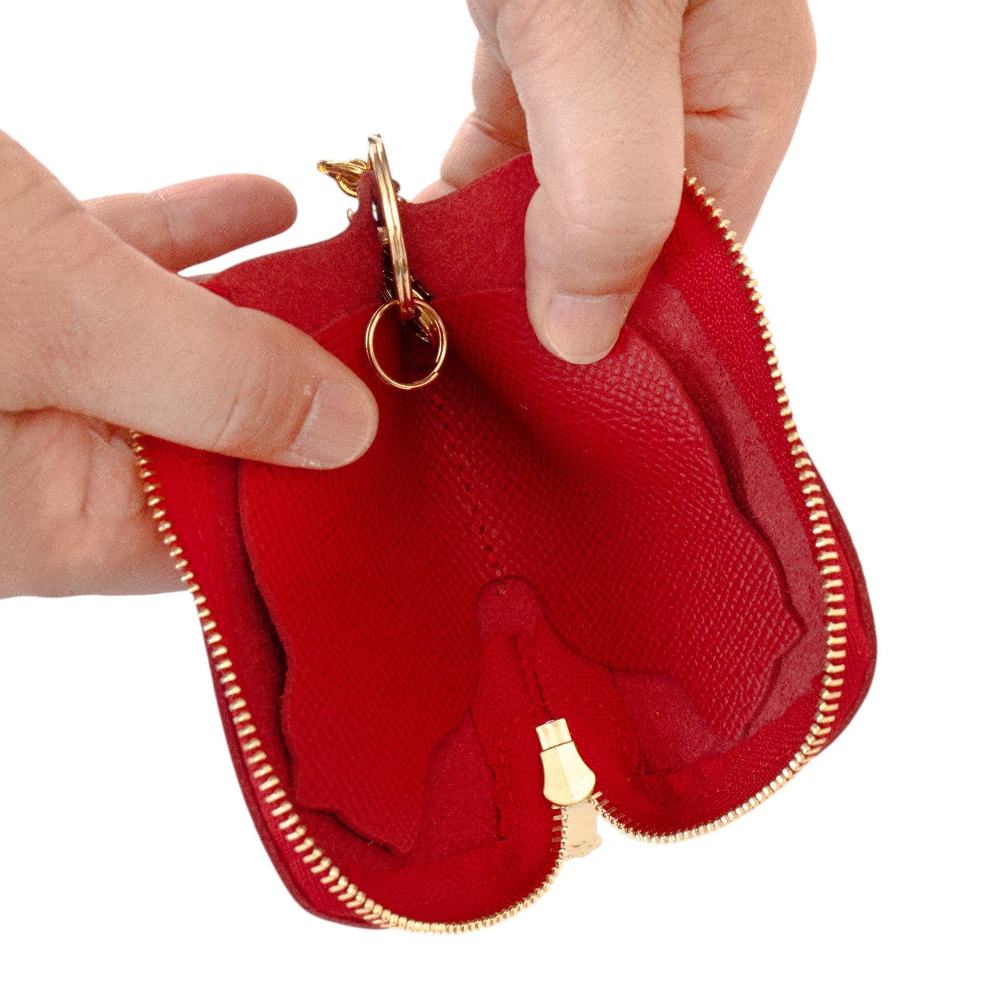 Smart Key Case, Veau Epsom / Rouge