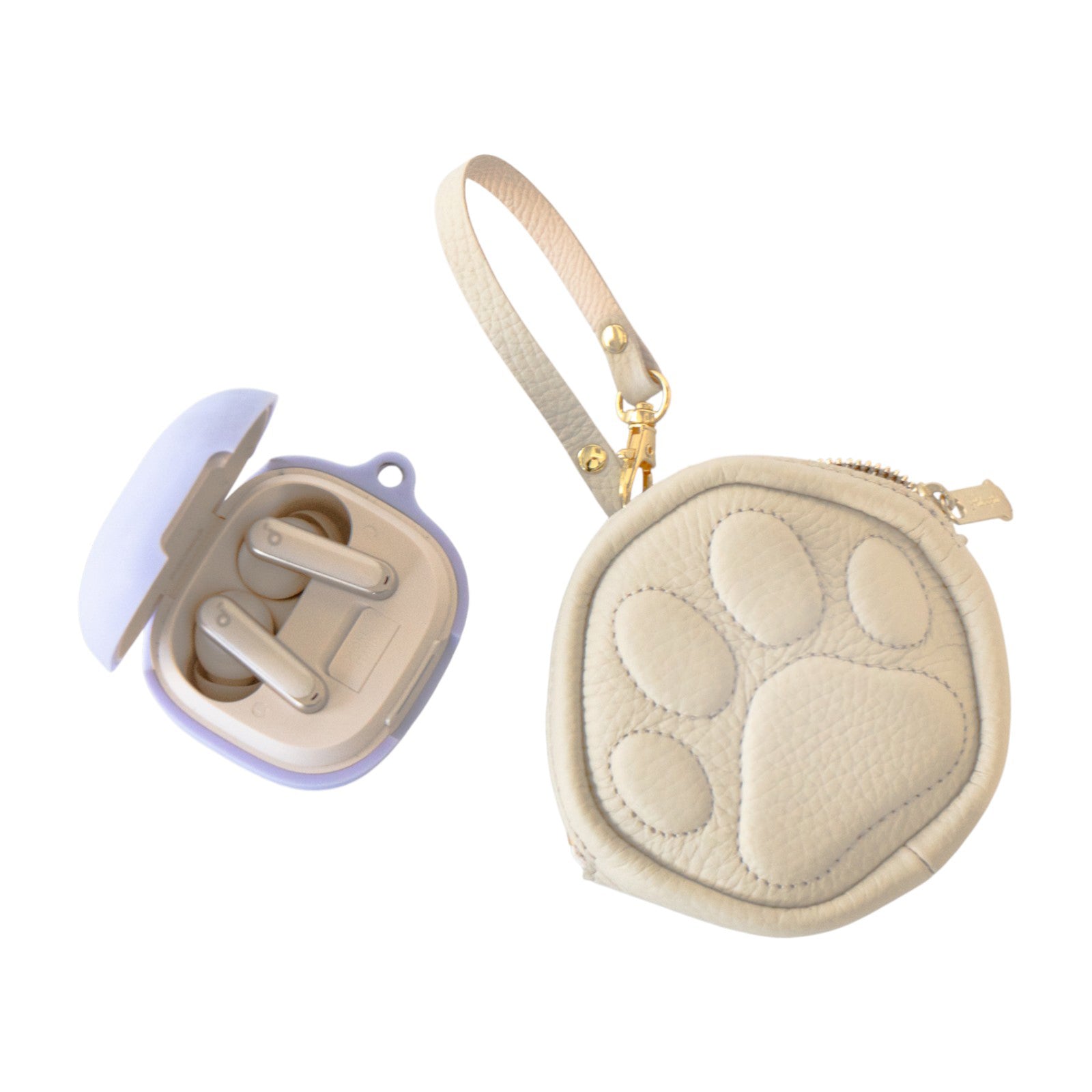 【2/21(土)22:00～23(月)23:59】【猫の日限定】PAWうちのこチャームポーチ　キュイール・マッシュ   /  メレンゲ