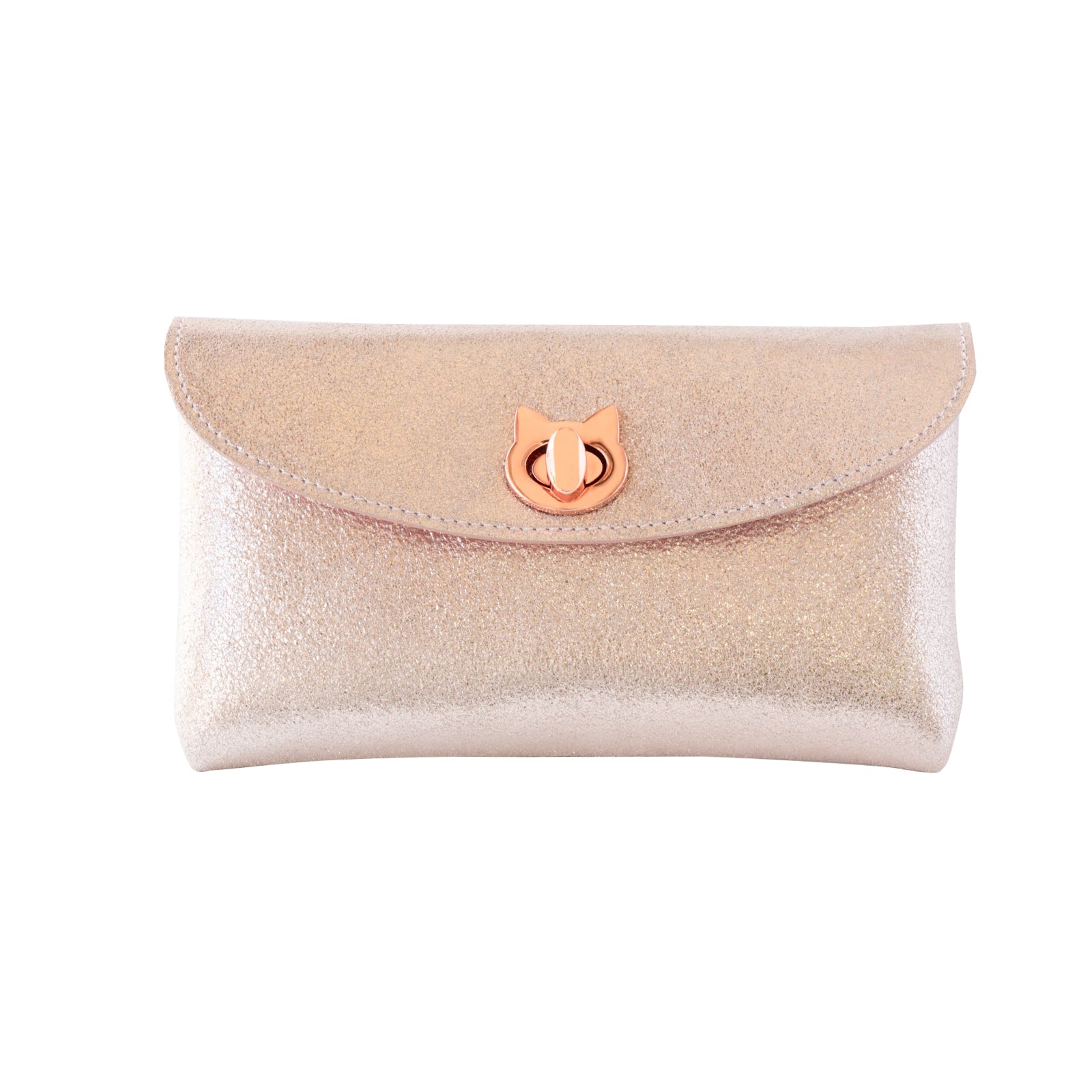 [On sale for one day only on Saturday, February 8th] Sparkly Flap Wallet - Furnya Long / Rose Gold