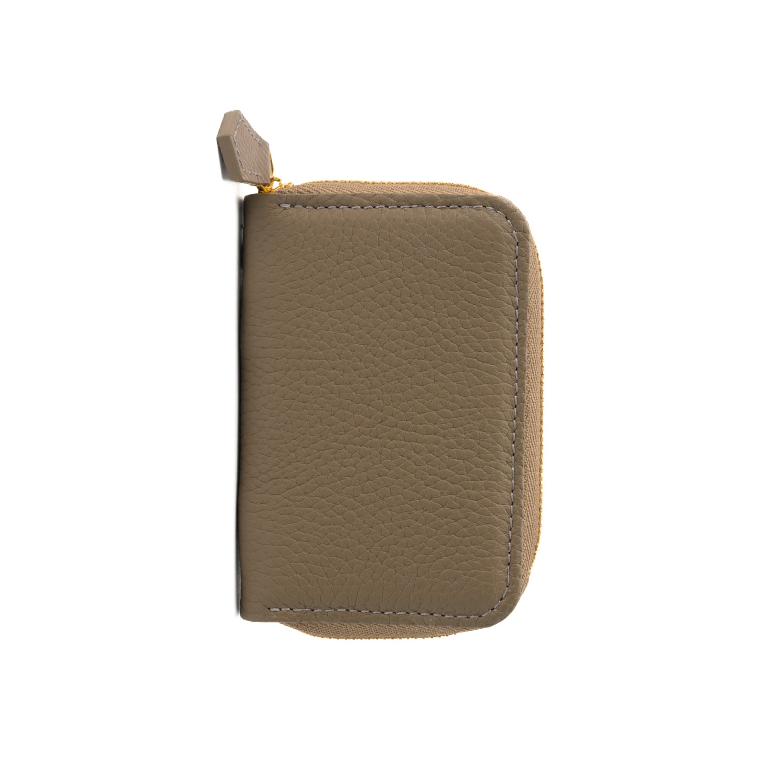 Round zipper 6 smart key case Taurillon Clemence