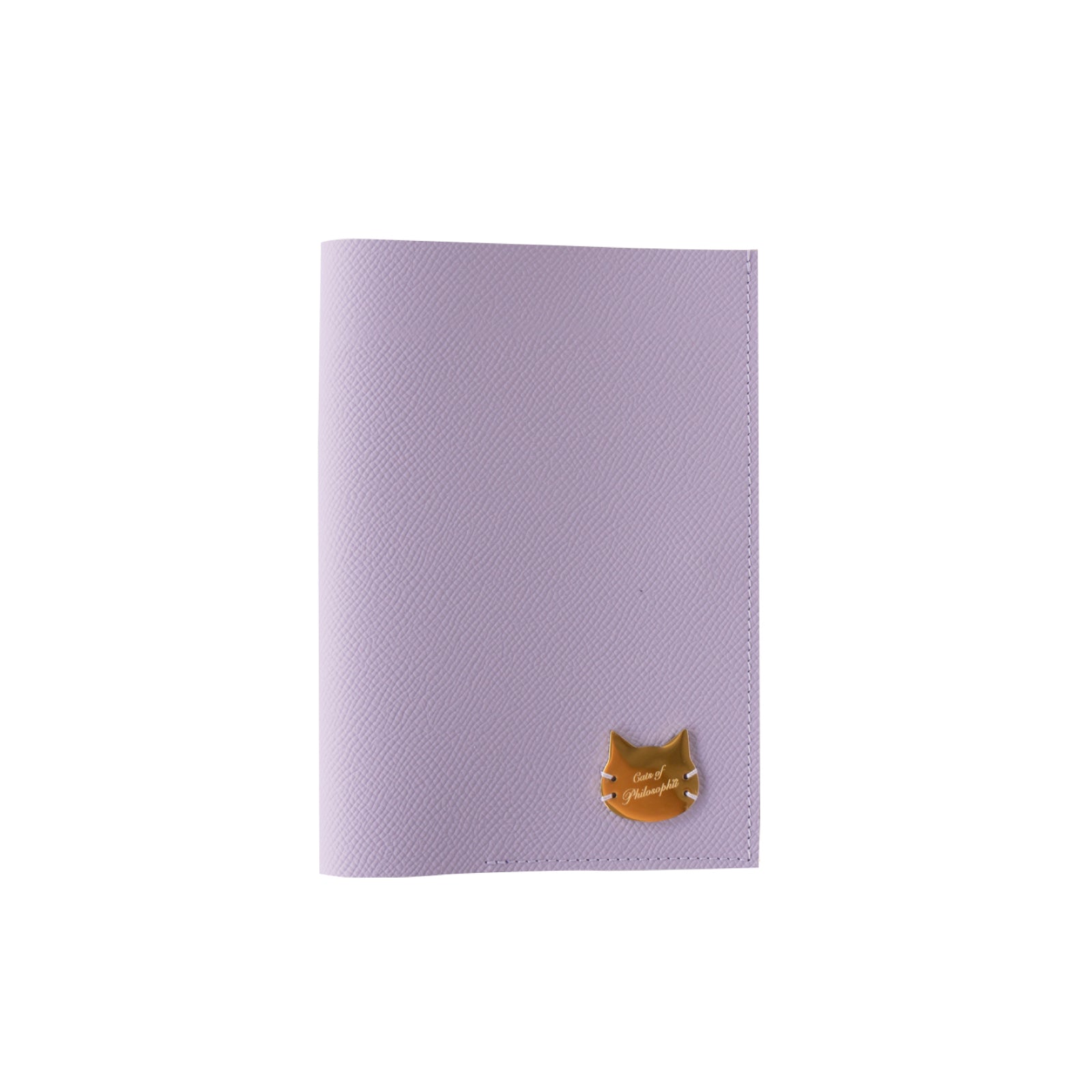 [10/8 (Tue) 1-day limited pre-order sale] Neko Help notebook cover Cuir Minerva / Lavender