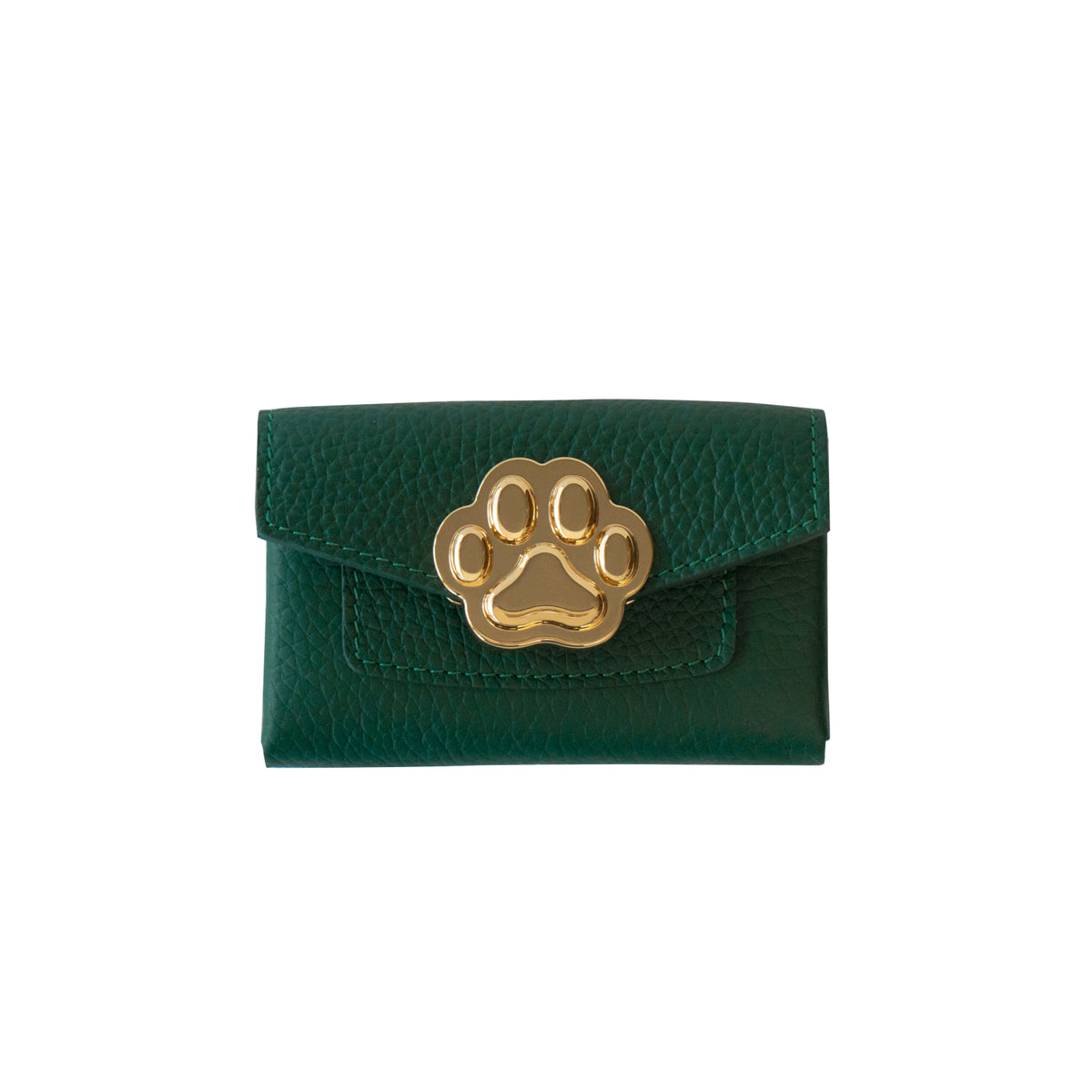 [Made-to-order: 10/23 (Fri) 22:00 – 26 (Mon)] Small Multi-Case: Meowver Mini Cuir Mush / Emerald