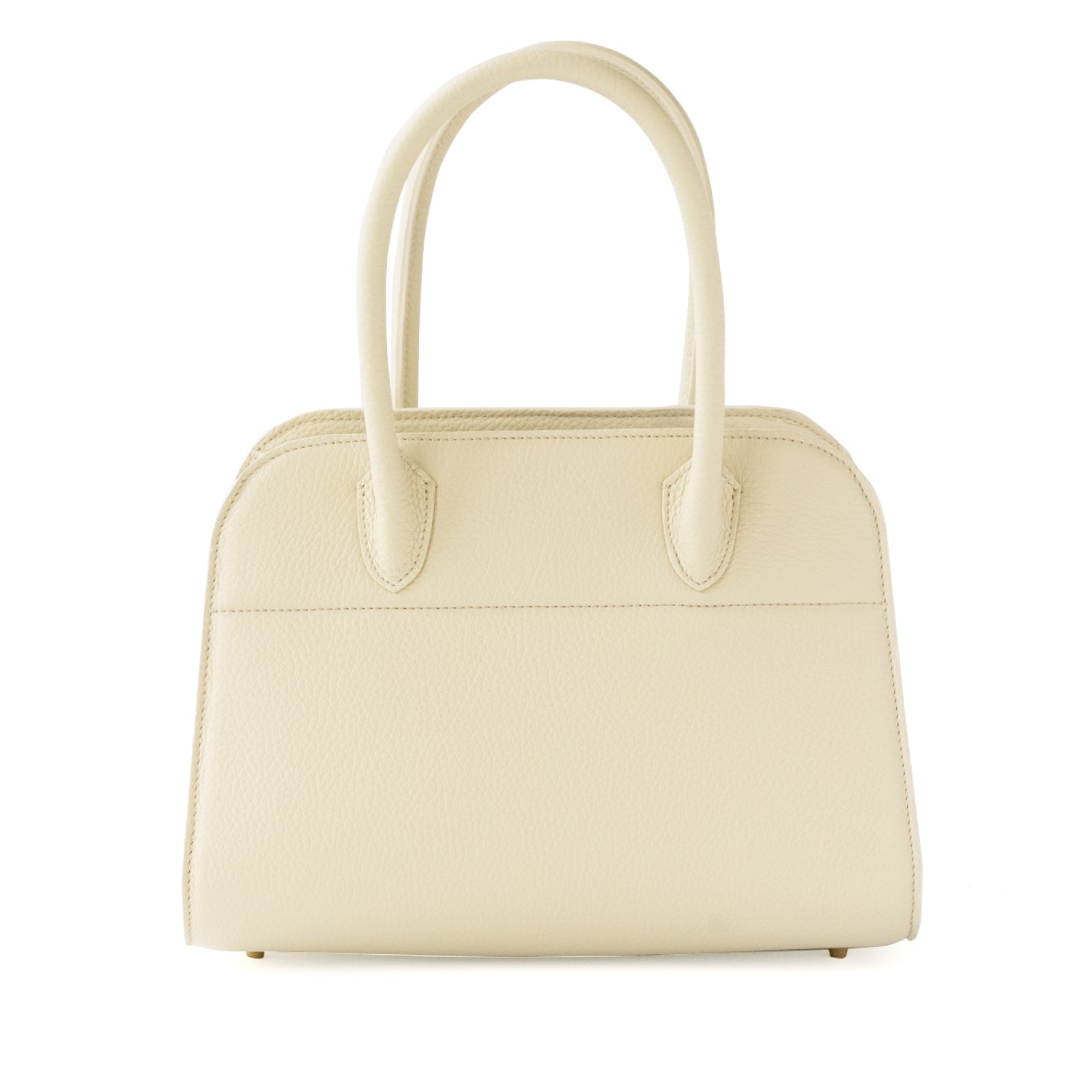 Handbag Pino 25 Cuir Mache / Meringue 