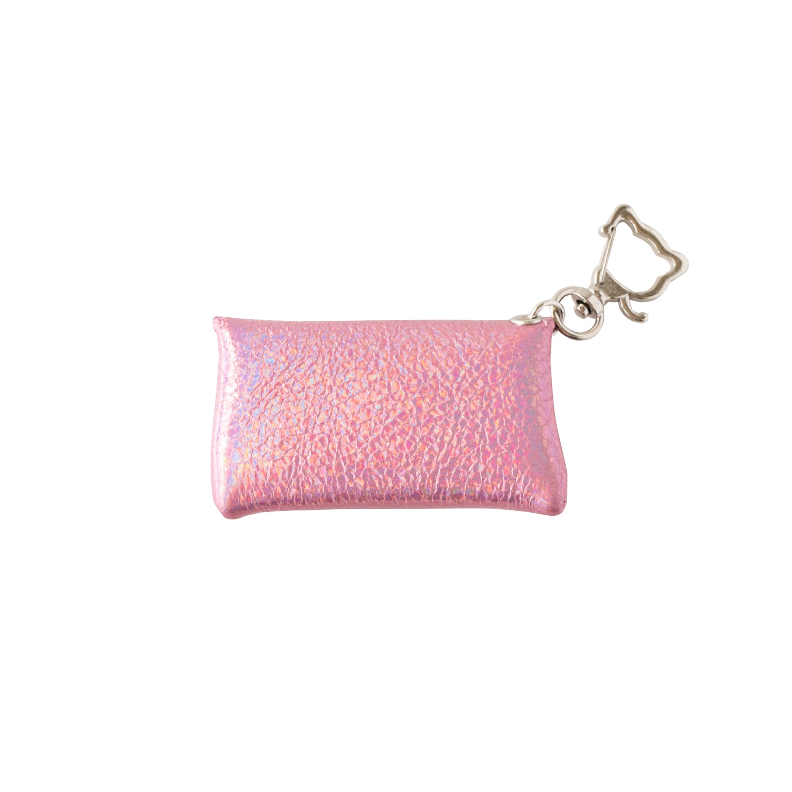 [9/8 (Sun) One-day only, pre-order sale] Flap key ring, Furnya Nano Prism Leather / Aurora Rose