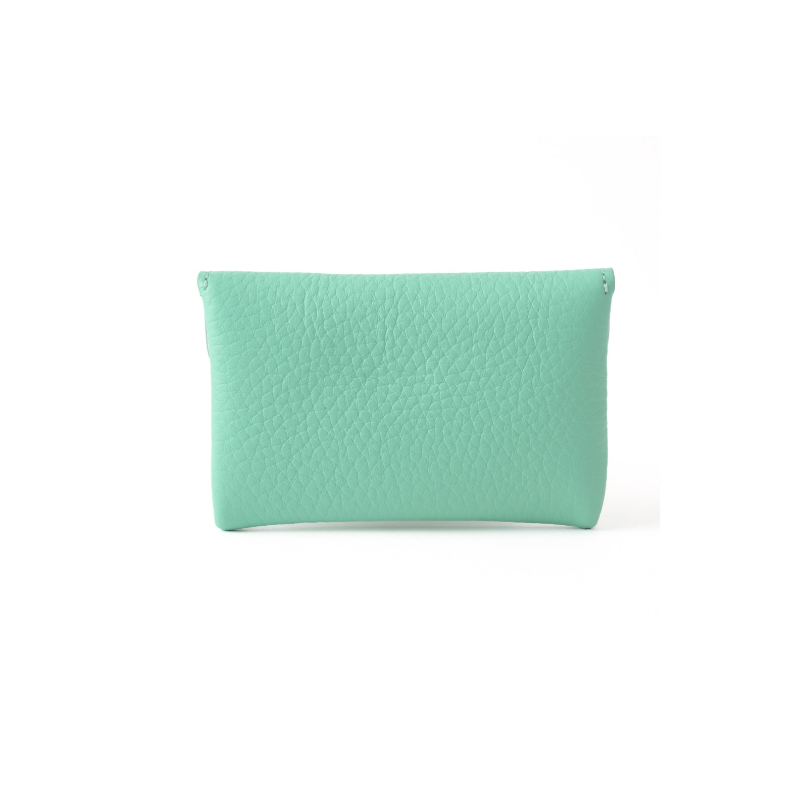 [Tiffany Blue / Back Color Order] Flap Wallet Fleur Mini Taurillon Clemence