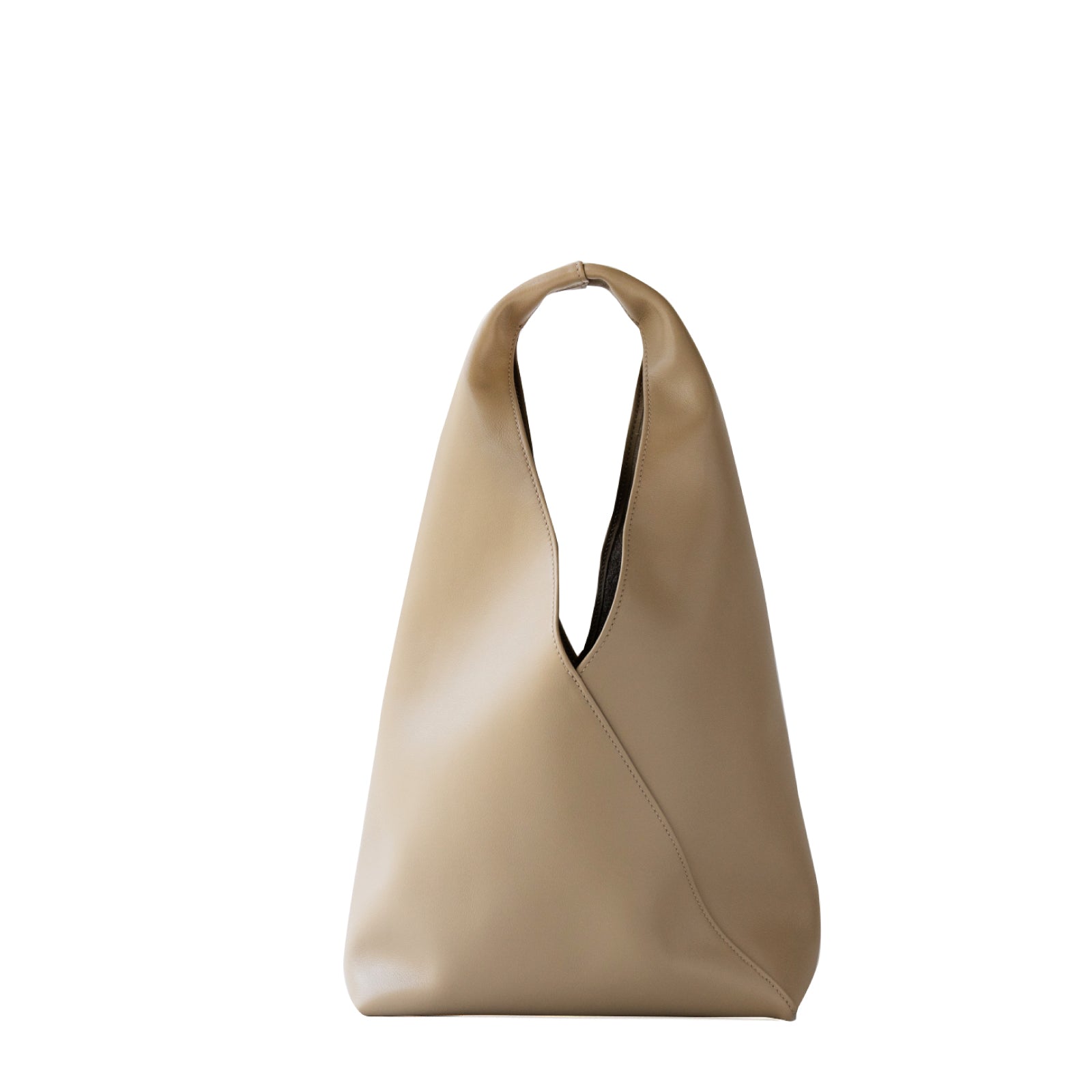 [Year-end Thanksgiving Sale] Triangle Bag S Lille / Beige