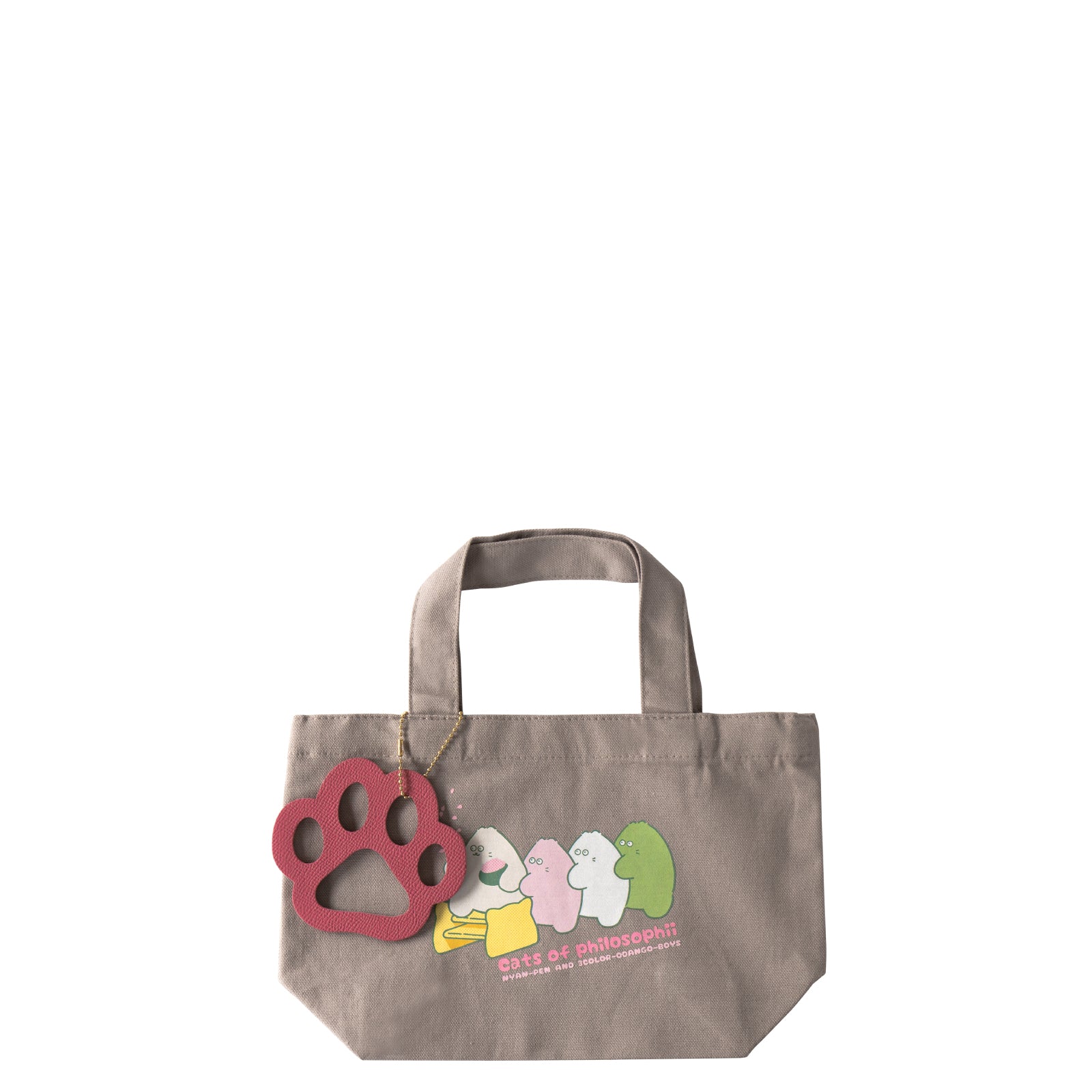 【期間限定：3月20日(金)22:00～22日(日)】にゃんぺんトートバッグ・S  [にゃんぺん＆おだんごBOYS]  /  グレージュ