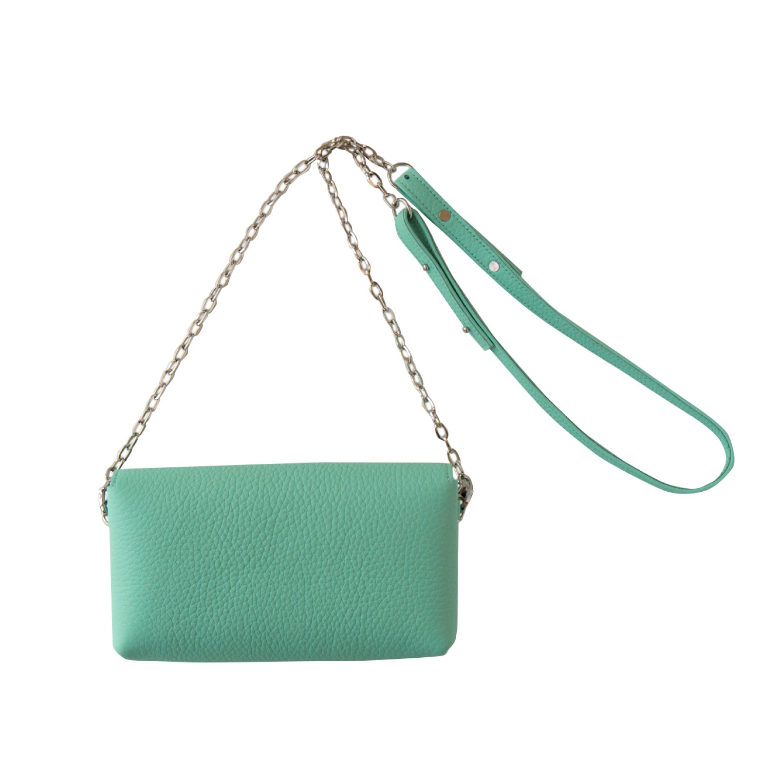 [Made to order 9/6 (Fri) - 9/16 (Mon)] Fleur Million Pochette Taurillon Clemence / Tiffany Blue