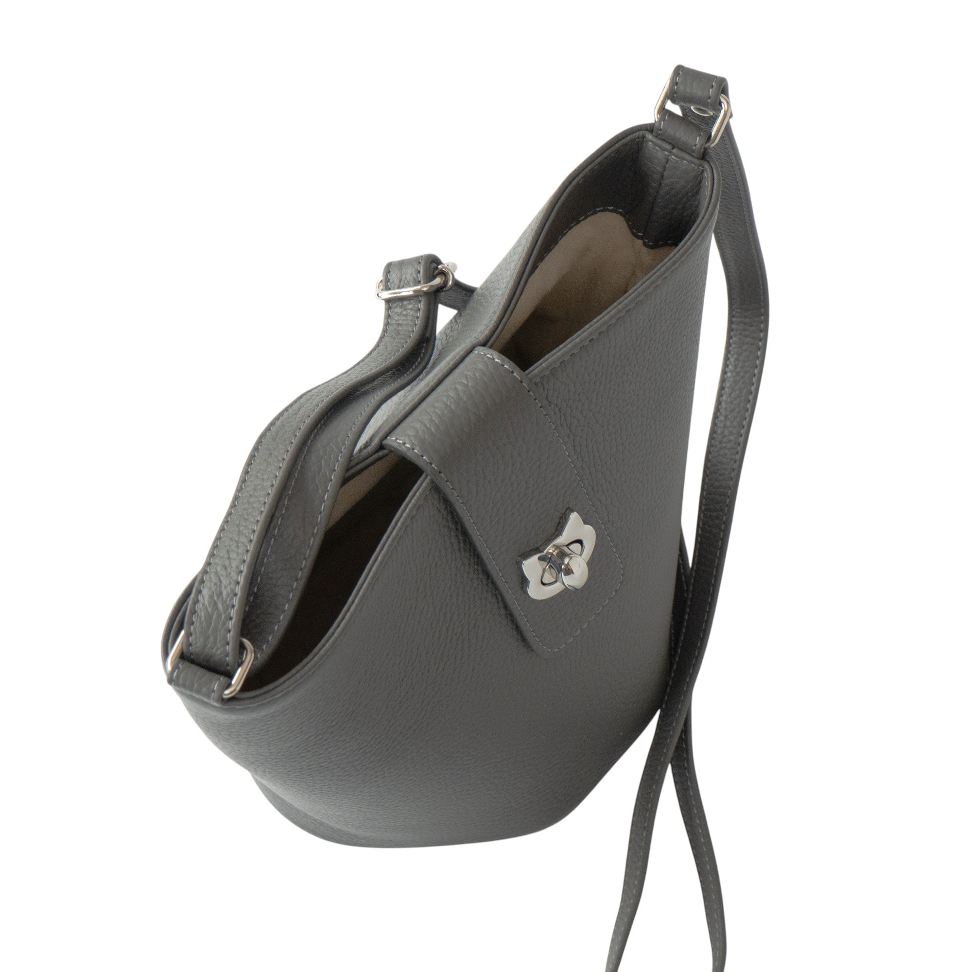 [Renewal] Shoulder Bag - PAW Cuir Mach / Graphite
