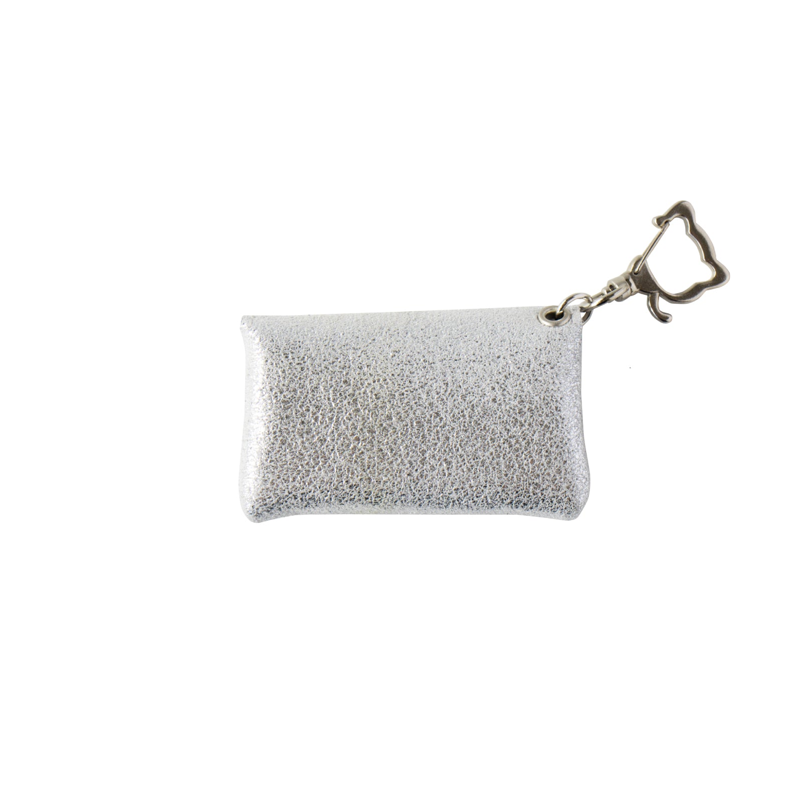 [8/8 (Thu) International Cat Day - One-day only pre-order sale] Sparkly flap key ring - Furnya Nano / Silver