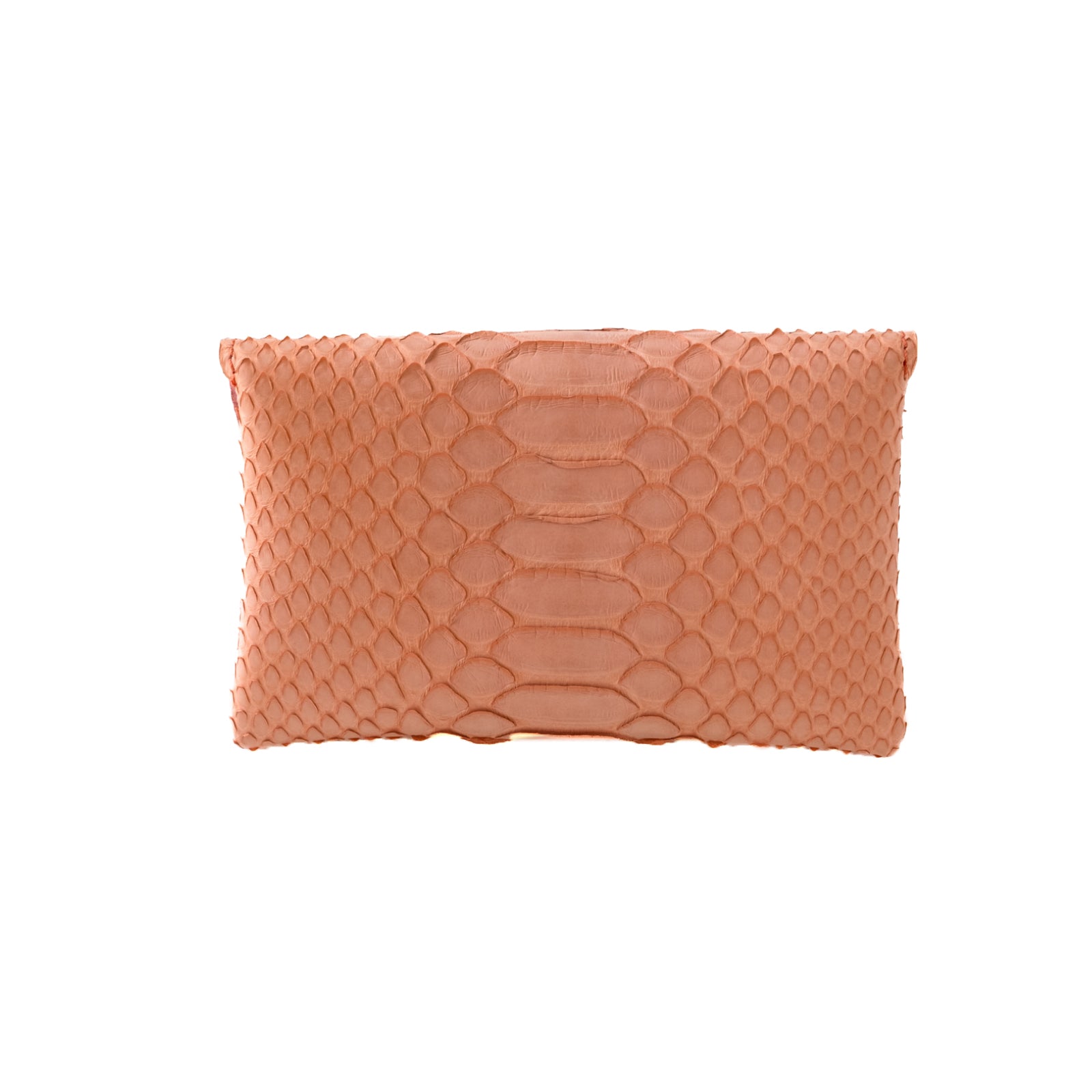 [Pre-order] Leather flap middle wallet / Python (color)