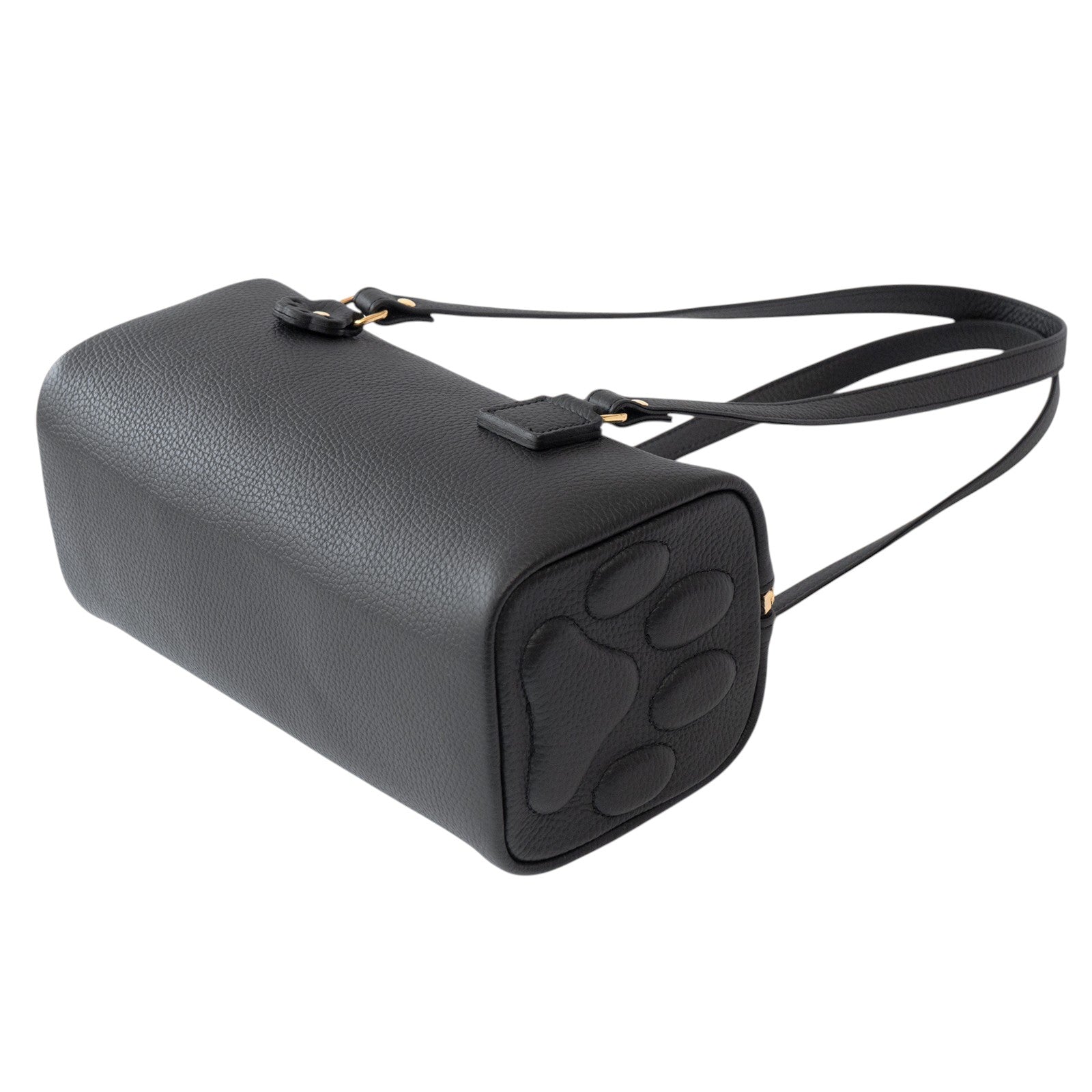 [10% OFF: Friday, May 22, 10:00 PM - Sunday, May 24] Mini Boston Bag - PAW Cuir Mash / Black