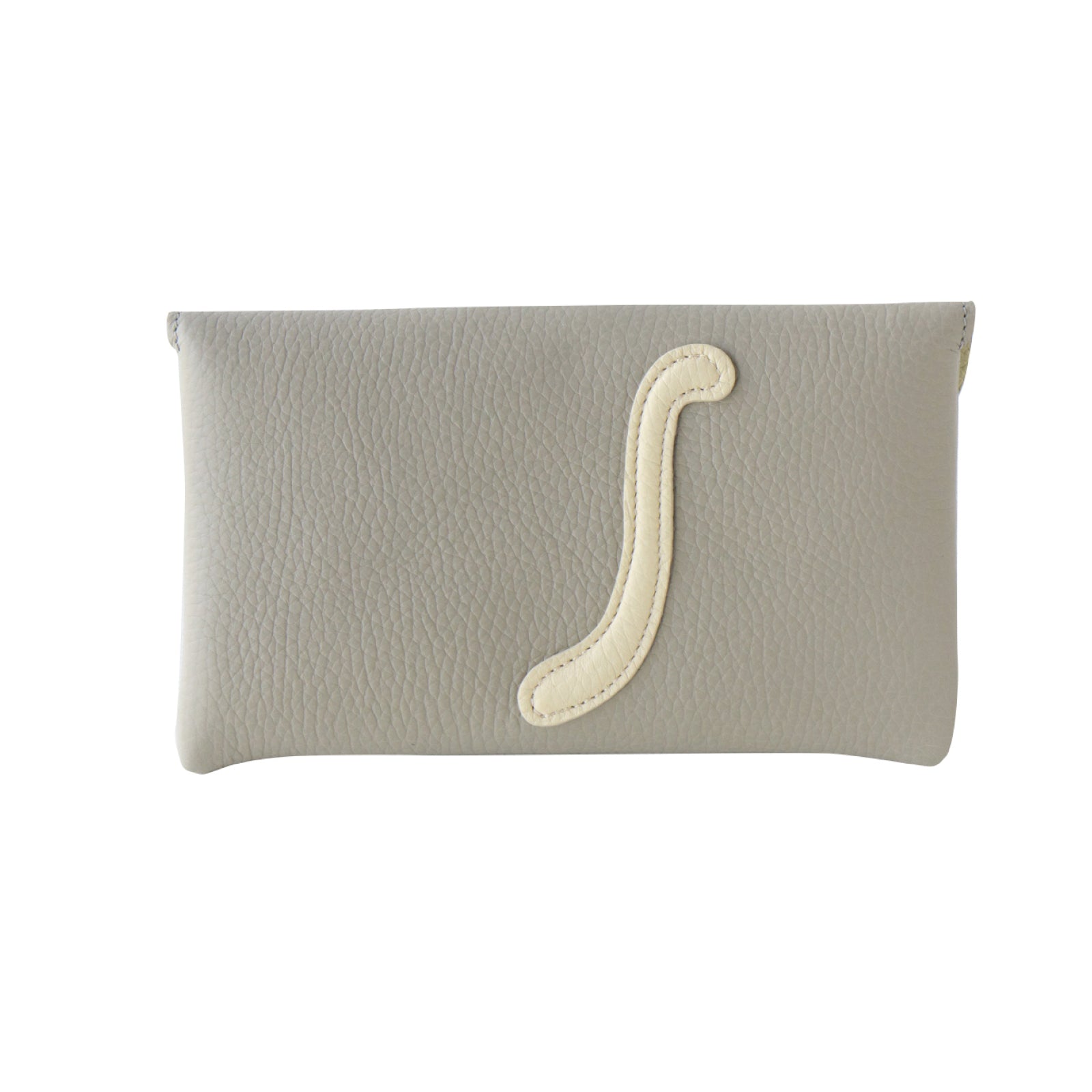 [8/22 (Thu) One-day only, pre-order sale] Flap Wallet Furnya Long Cuir Mash / Light Gray