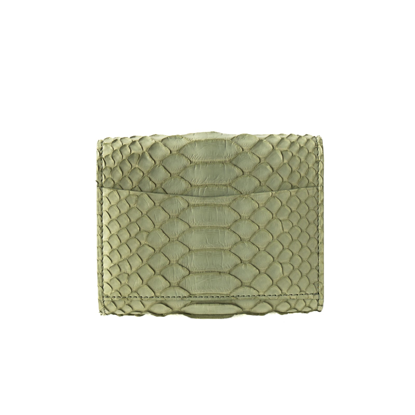 [Made to order 9/13 (Fri) - 9/23 (Mon)] Handy Wallet Opera Lily Grande Color Python / Moss Green