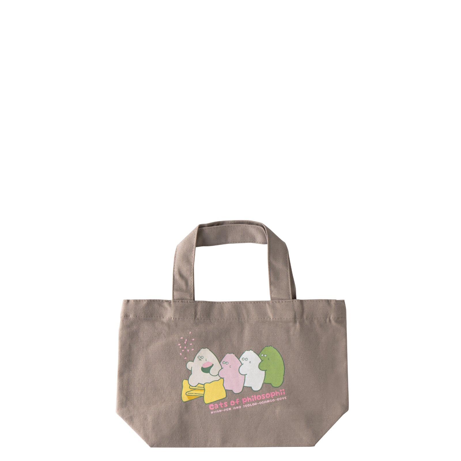 【期間限定：3月20日(金)22:00～22日(日)】にゃんぺんトートバッグ・S  [にゃんぺん＆おだんごBOYS]  /  グレージュ