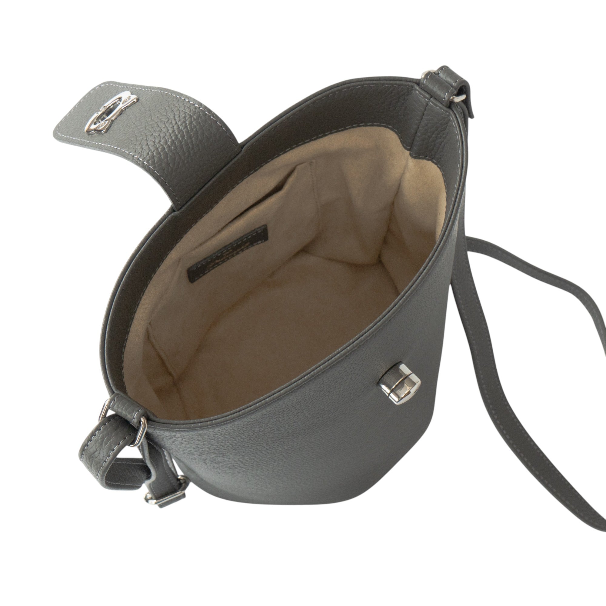[Renewal] Shoulder Bag - PAW Cuir Mach / Graphite