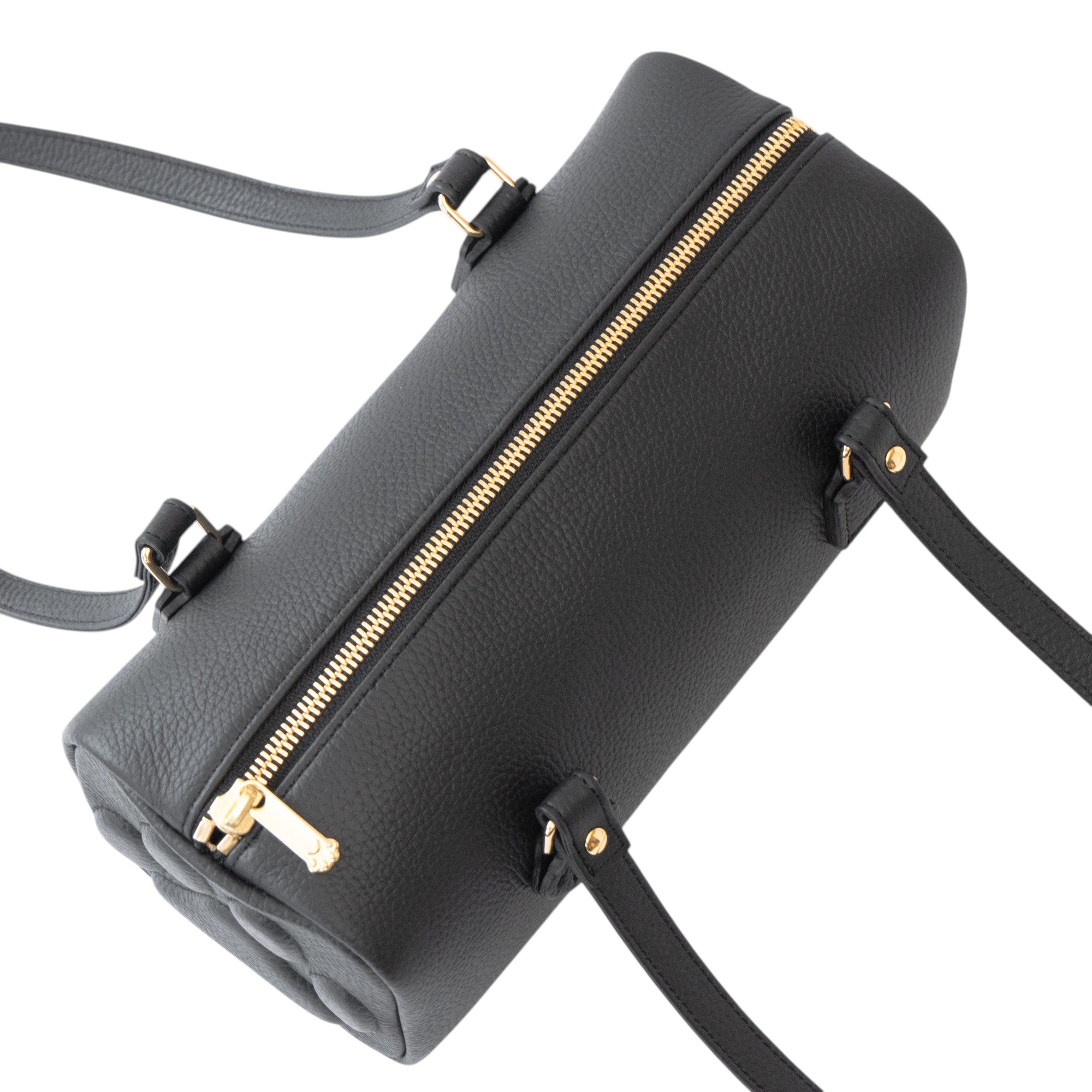 [10% OFF: Friday, May 22, 10:00 PM - Sunday, May 24] Mini Boston Bag - PAW Cuir Mash / Black
