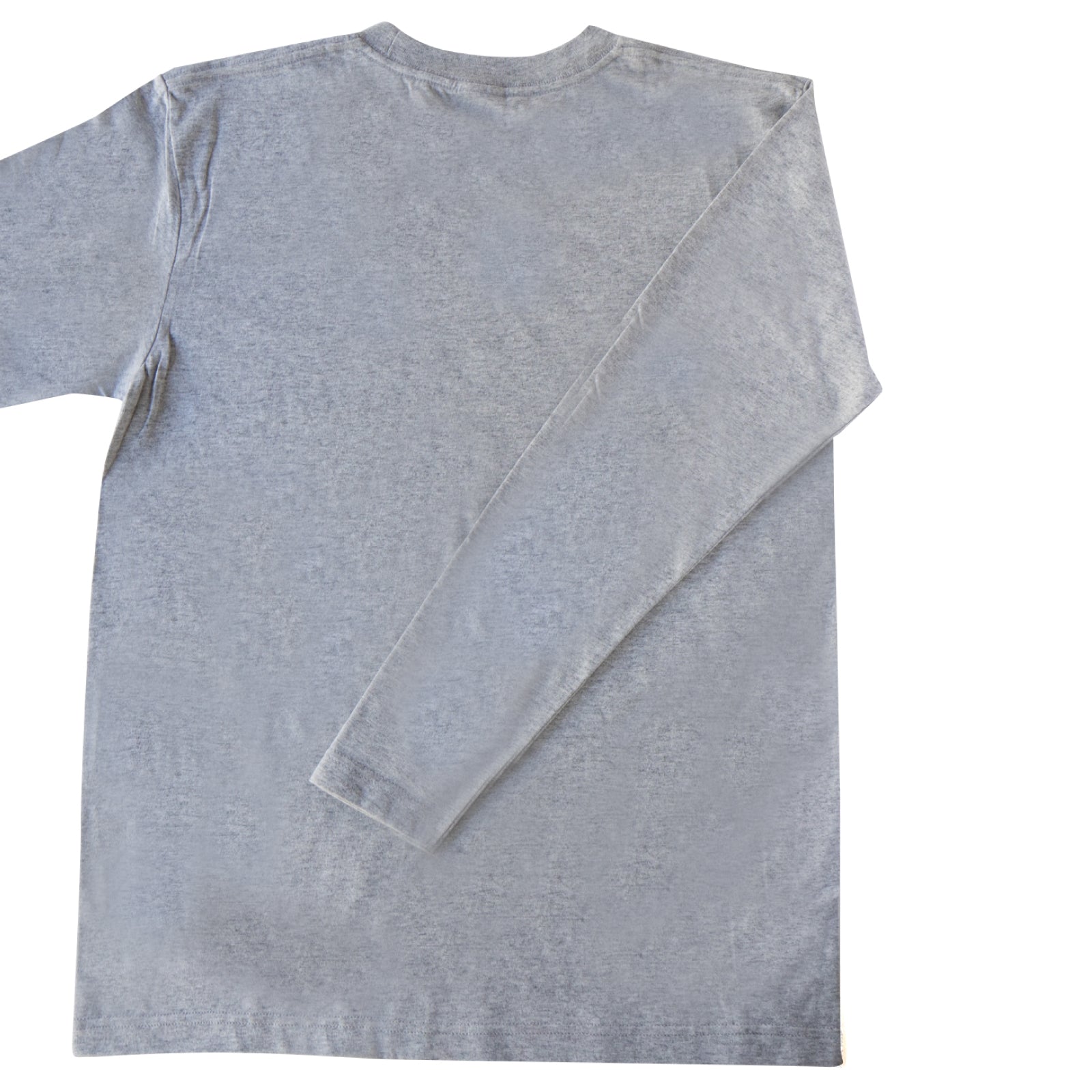 [9/8 (Sun) One-day only, pre-order sale] Cat print long T-shirt [Black Cat March] / Heather gray