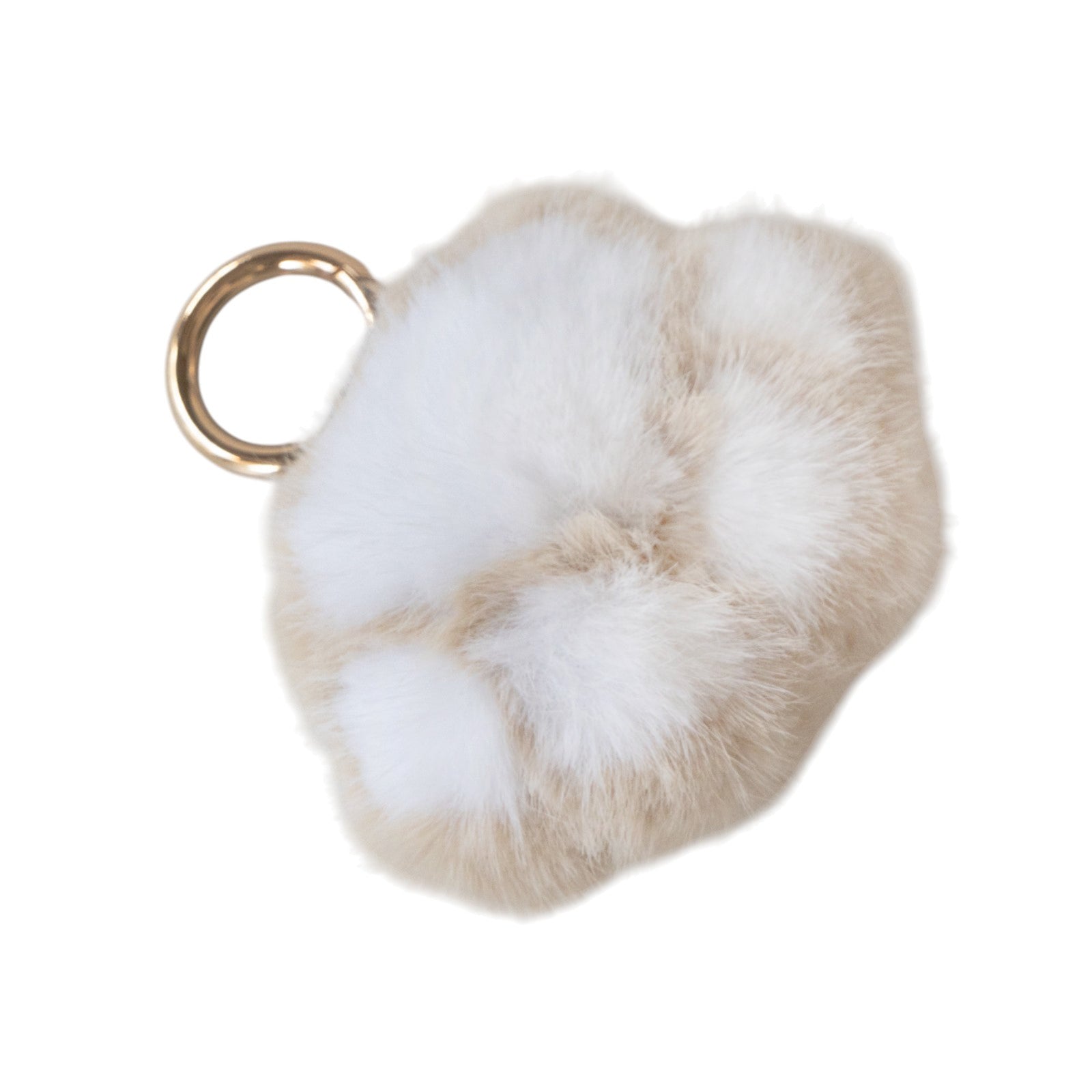 【12/7(日)22:00～ 26時間限定販売】もふもふBIG肉球チャーム  / ベージュ