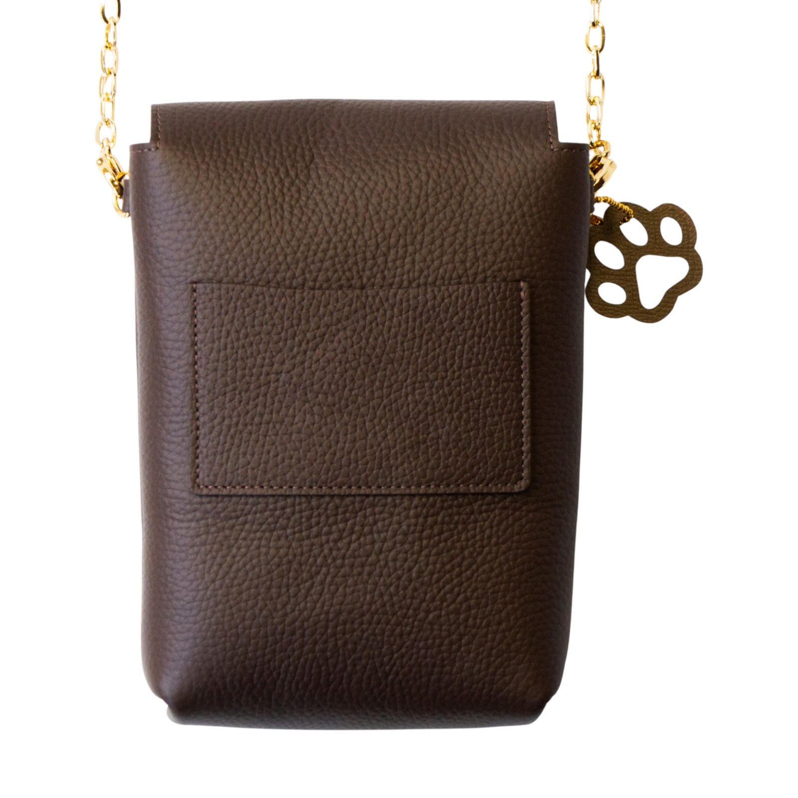 フルーニャスマホポシェット   キュイール・マッシュ  /  チョコ