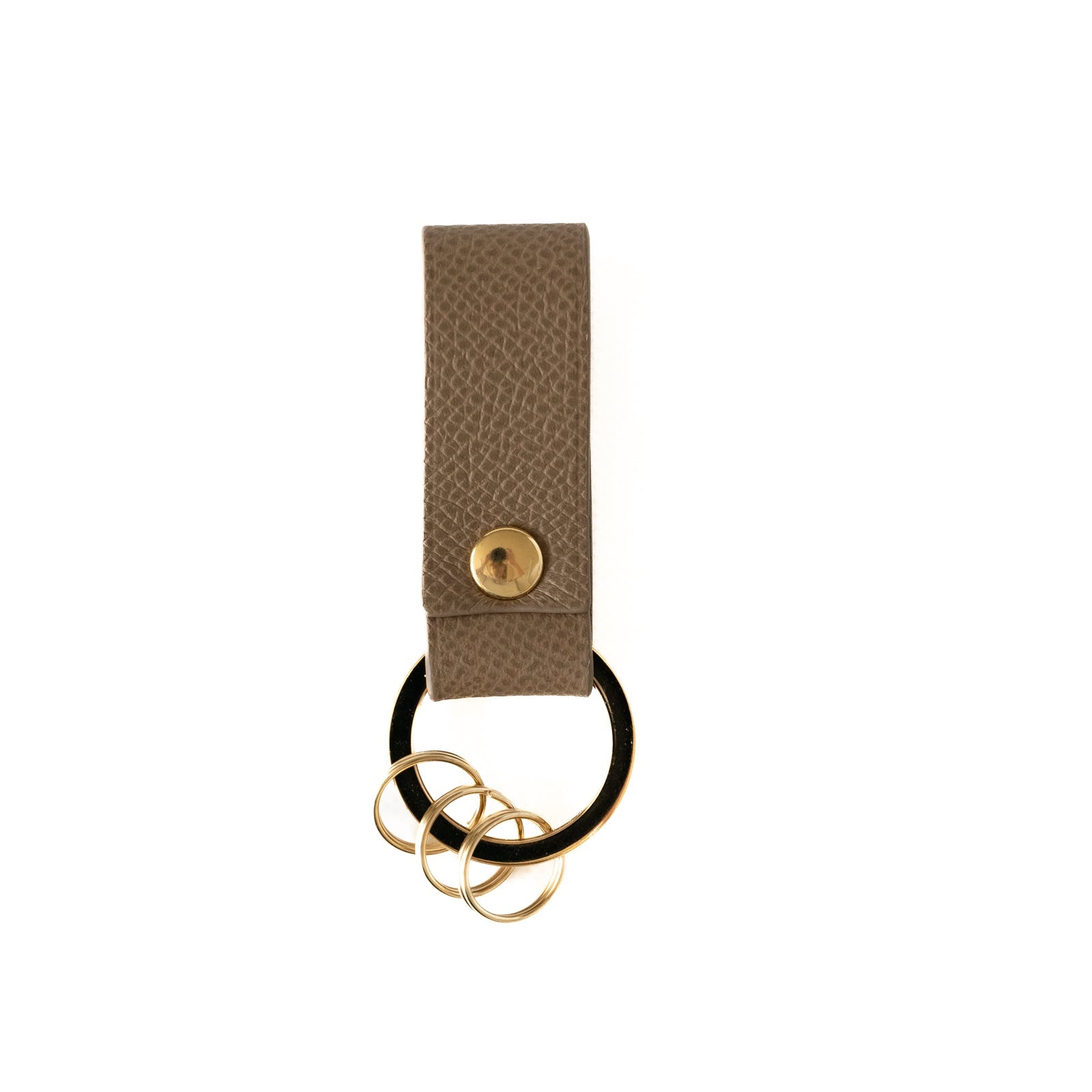 Leather key ring / Veau Epsom