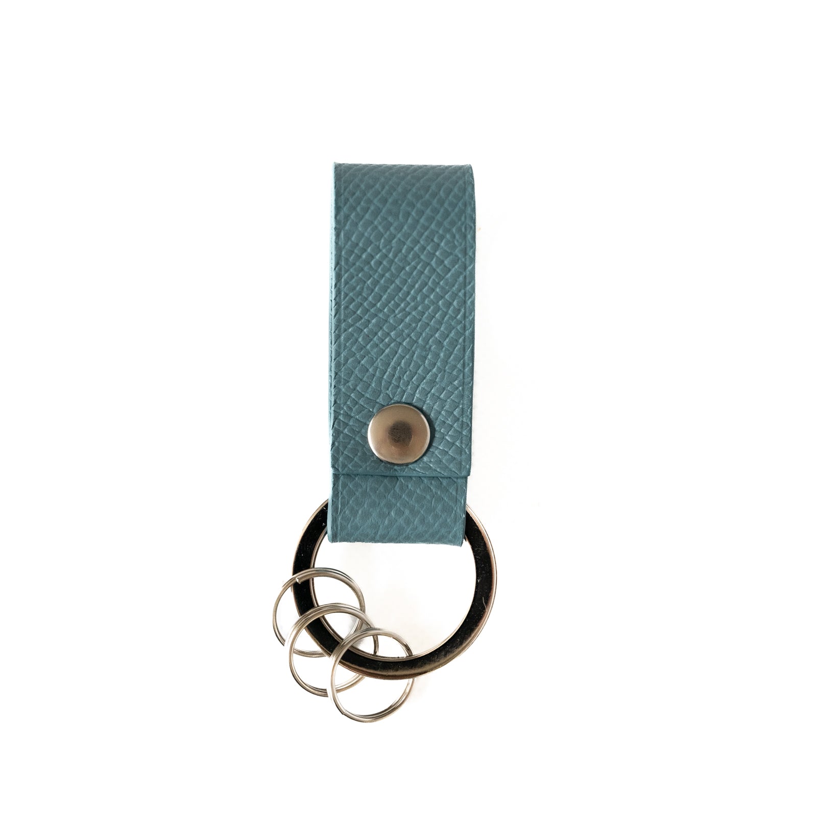 Leather key ring / Veau Epsom