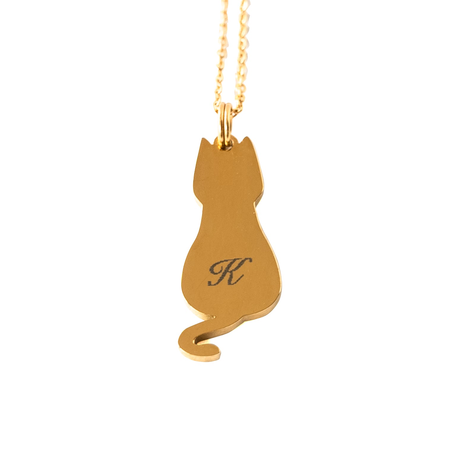 Initial Neckless / Gold 