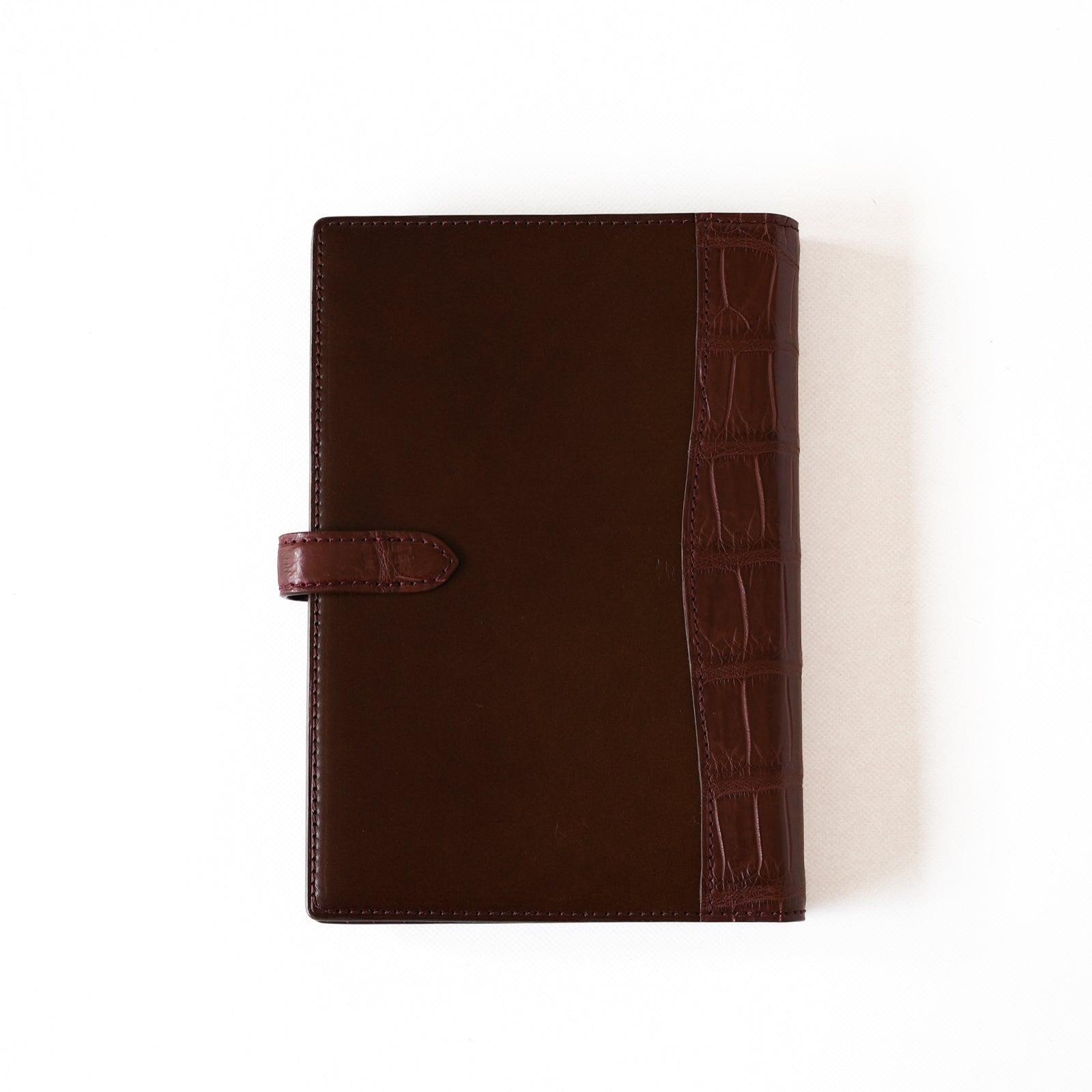 [Sample product] Bible size system notebook Italian Nume (crocodile combination)