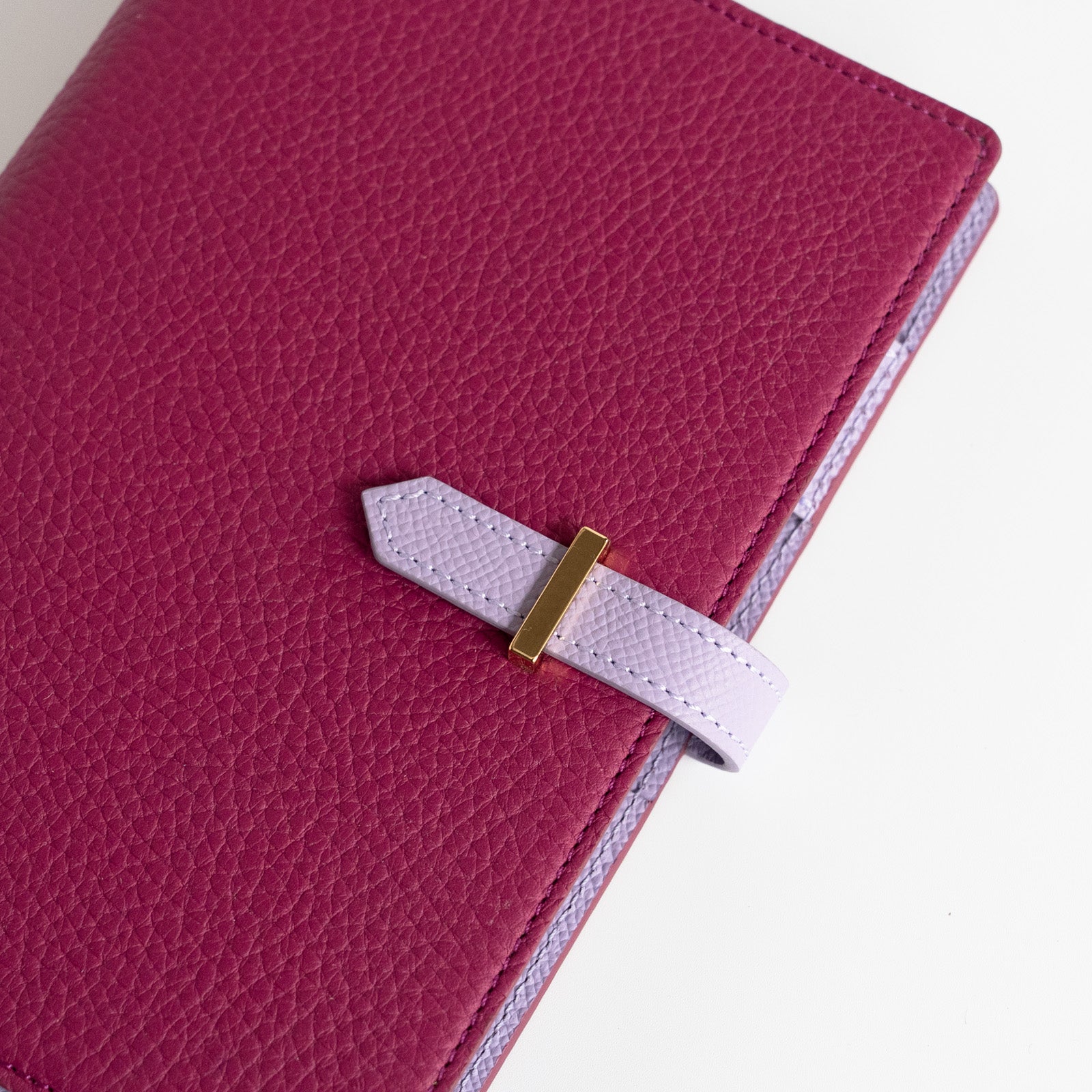 [Special Sale] Bible-Size System Planner, Taurillon Clemence/Rose Purple