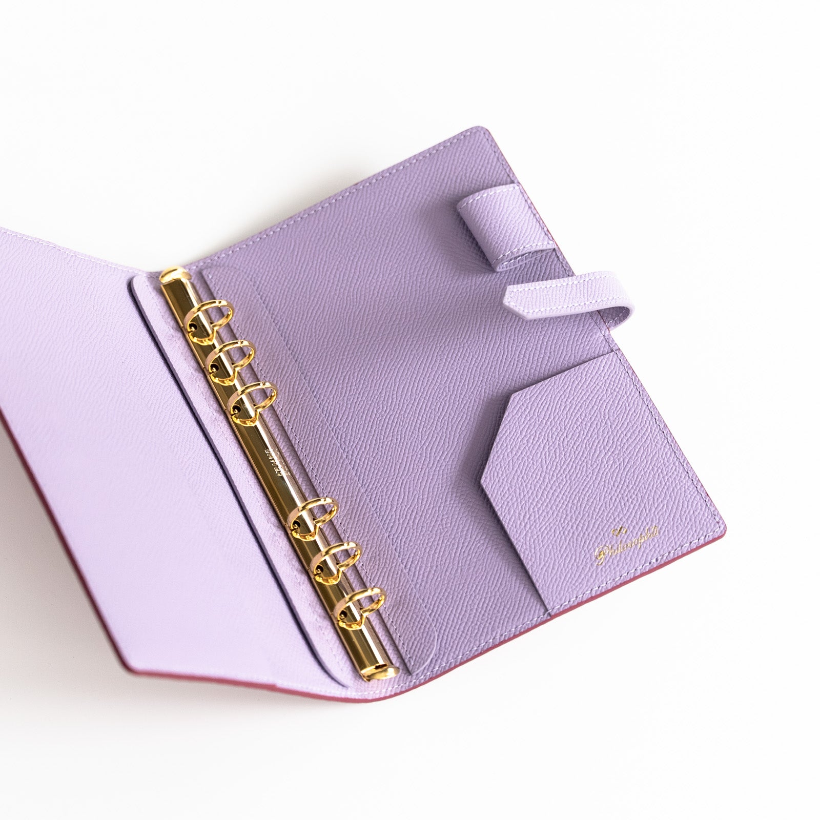 [Special Sale] Bible-Size System Planner, Taurillon Clemence/Rose Purple