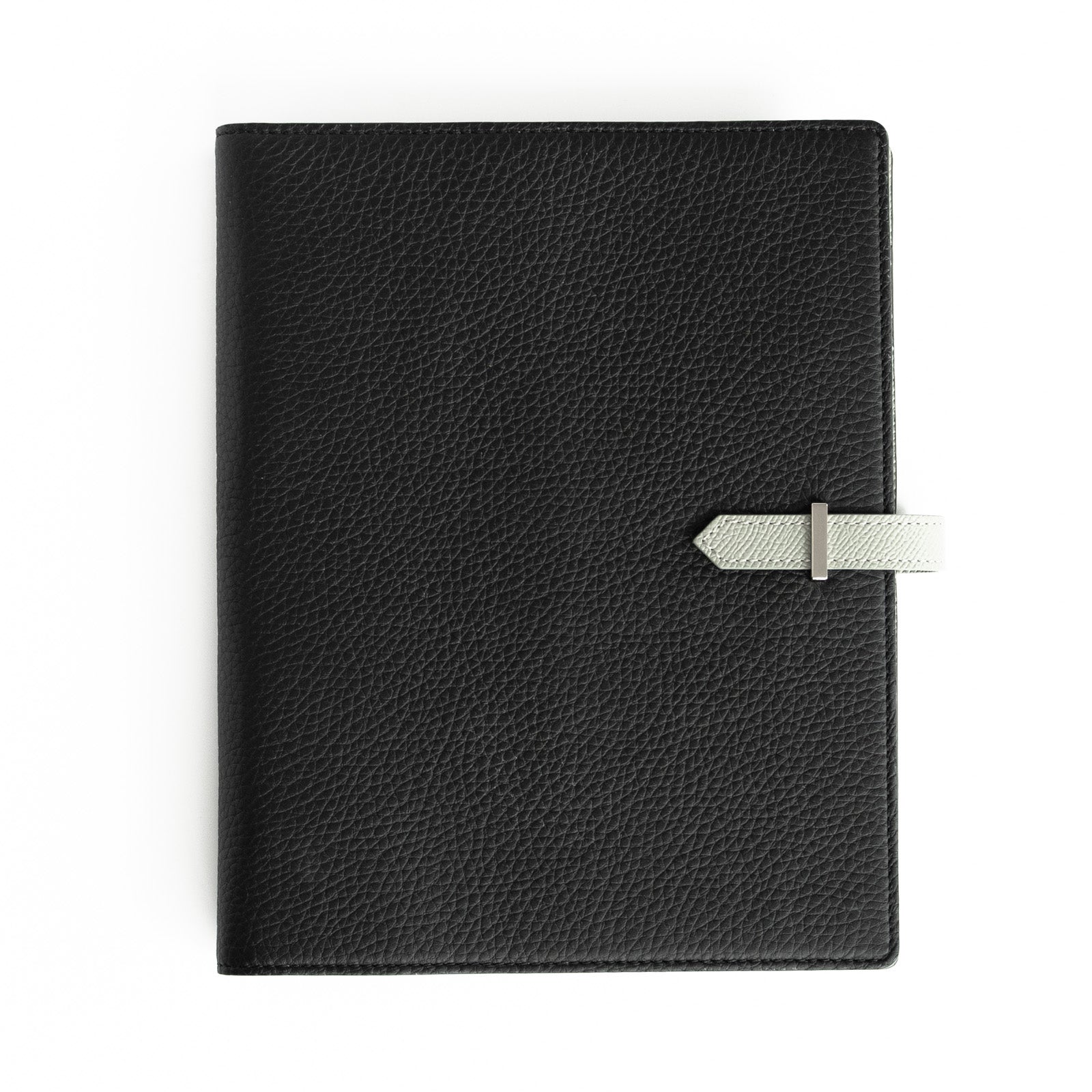 [Special Sale] A5 Size System Planner, Taurillon Clemence Leather/Black