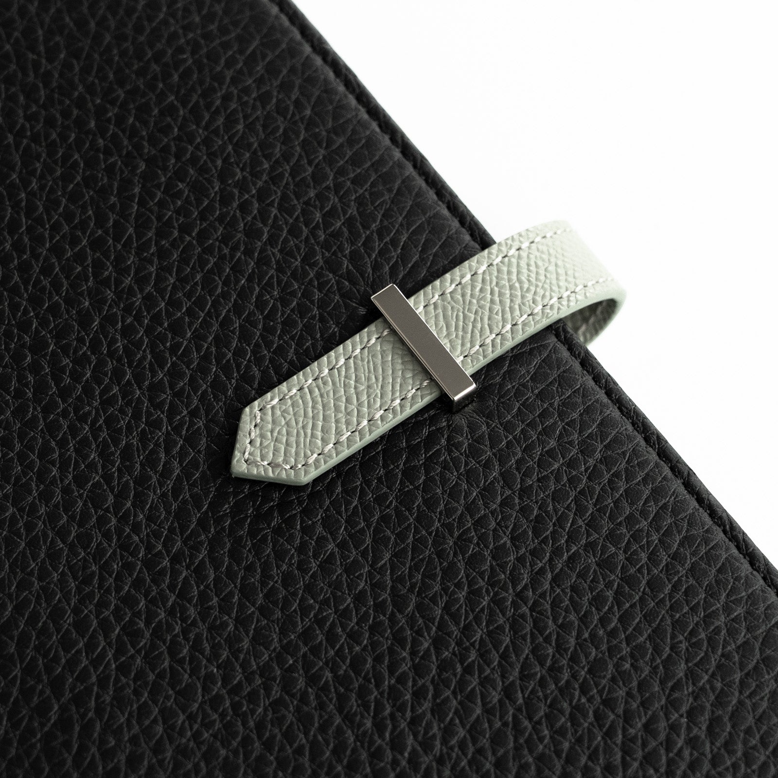 [Special Sale] A5 Size System Planner, Taurillon Clemence Leather/Black