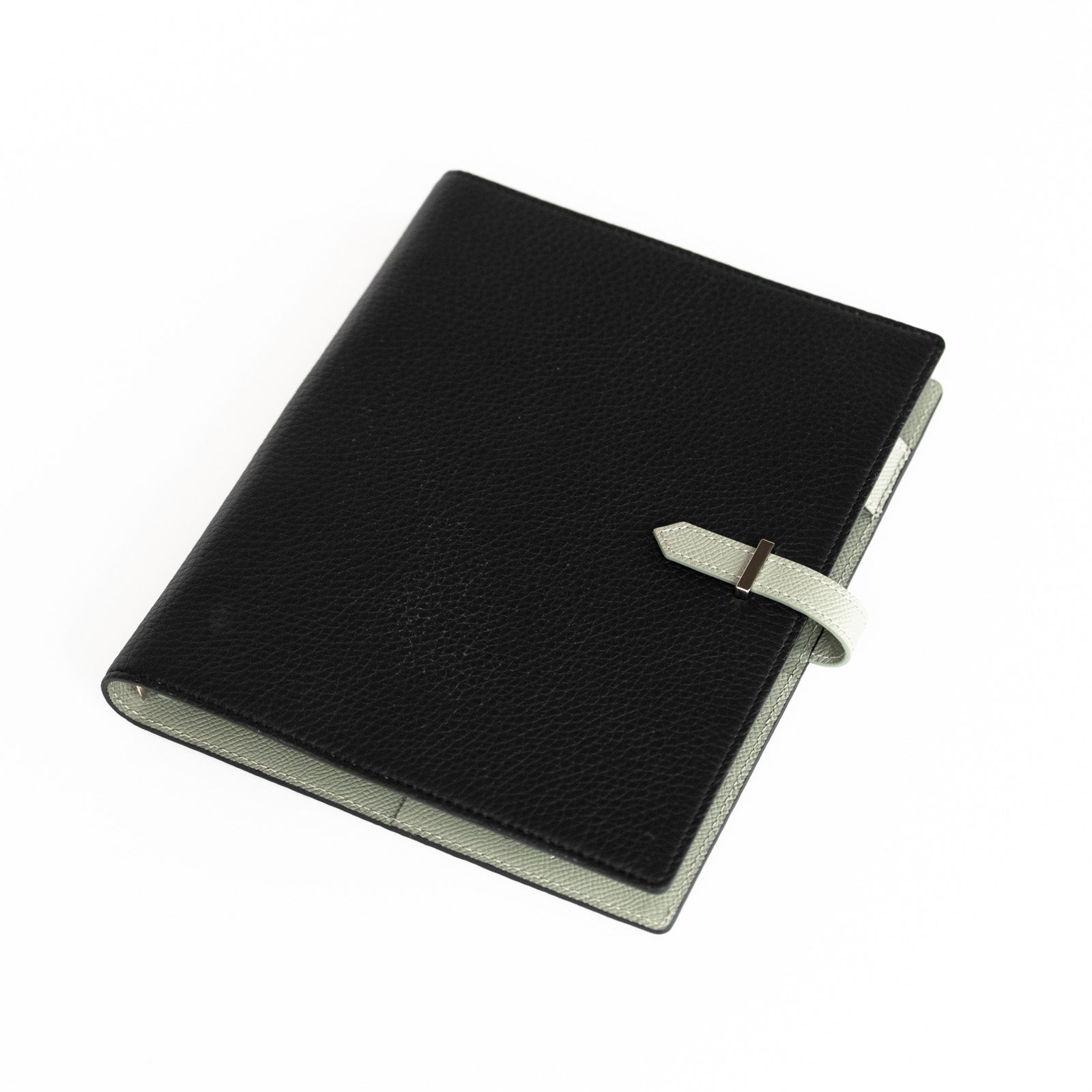 [Special Sale] A5 Size System Planner, Taurillon Clemence Leather/Black