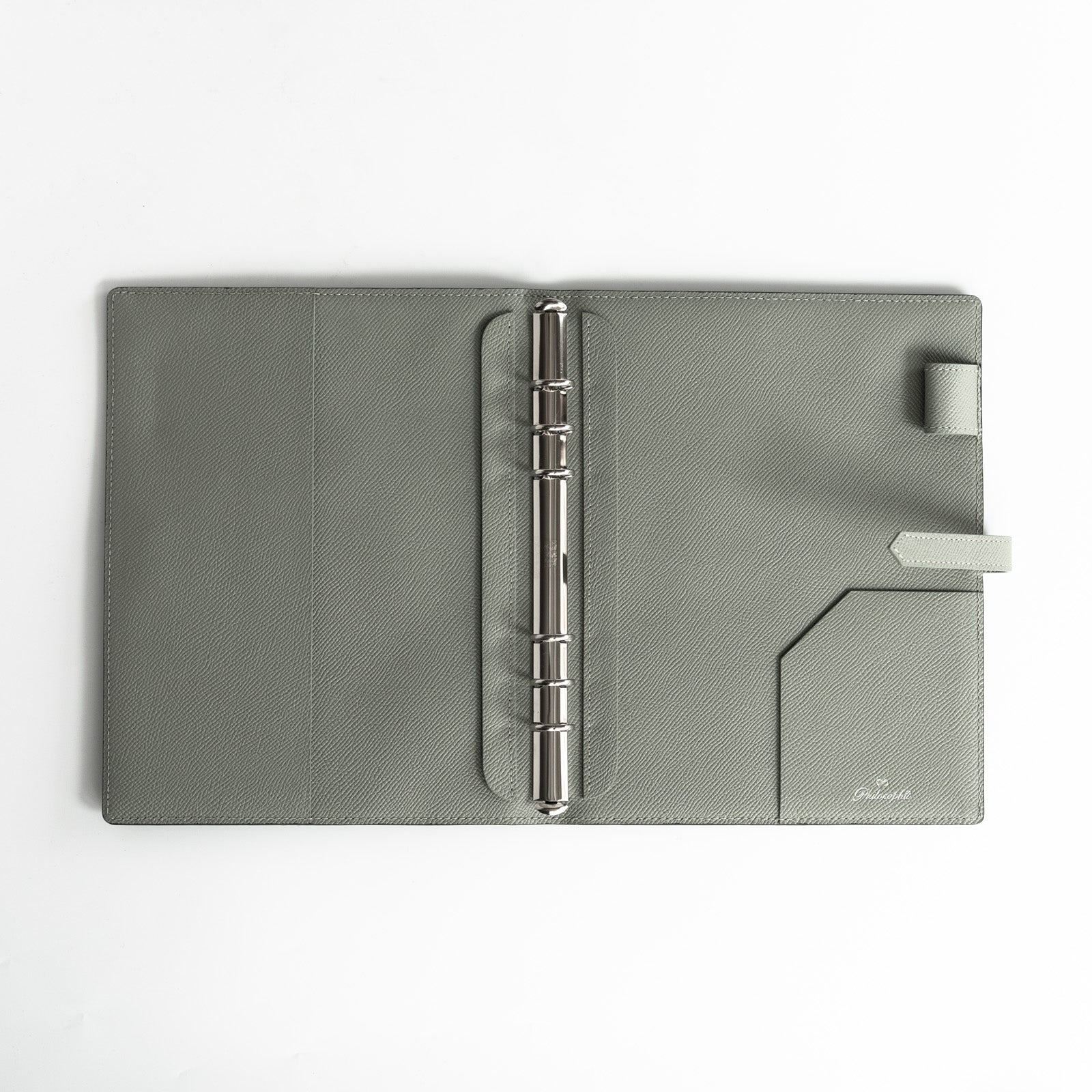 [Special Sale] A5 Size System Planner, Taurillon Clemence Leather/Black