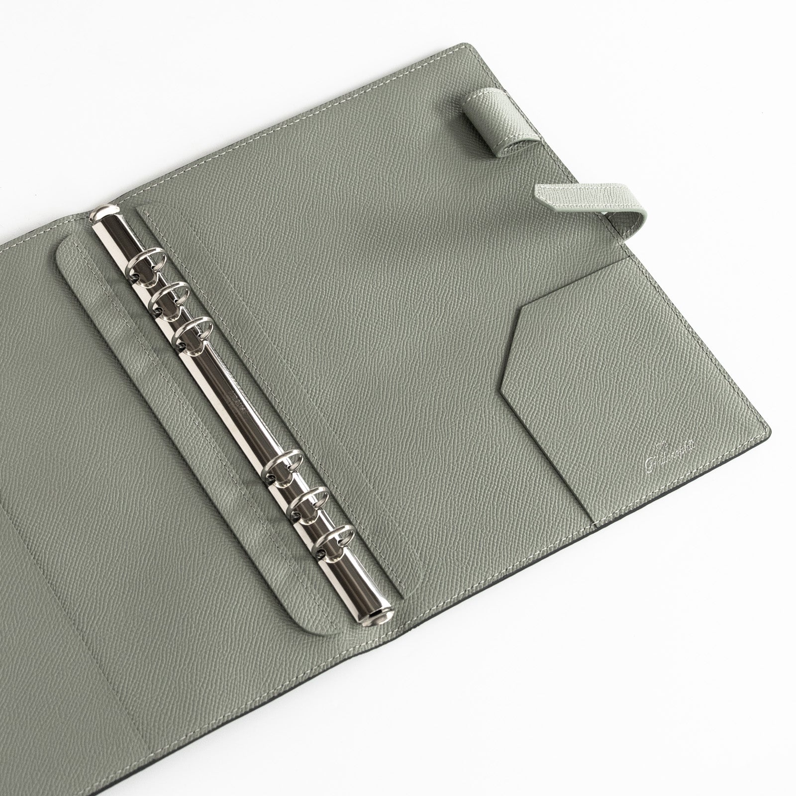 [Special Sale] A5 Size System Planner, Taurillon Clemence Leather/Black