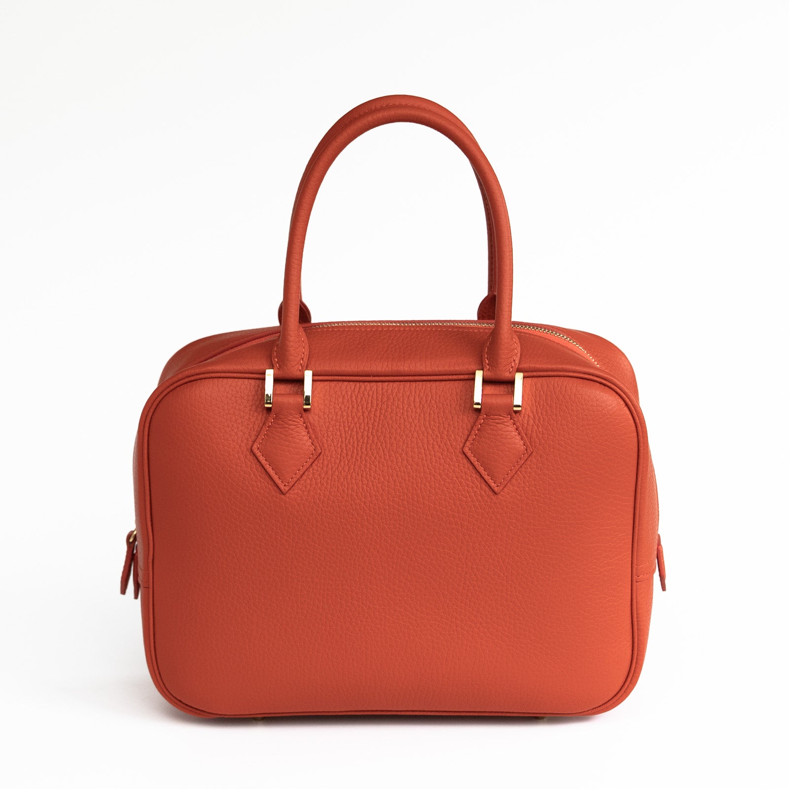 [Special Sale] Handbag CUBE25 Cuir Mache / Scarlet