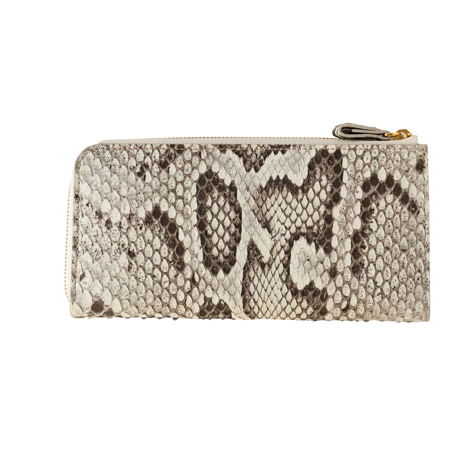 Long wallet with L-Shaped fastener / Python