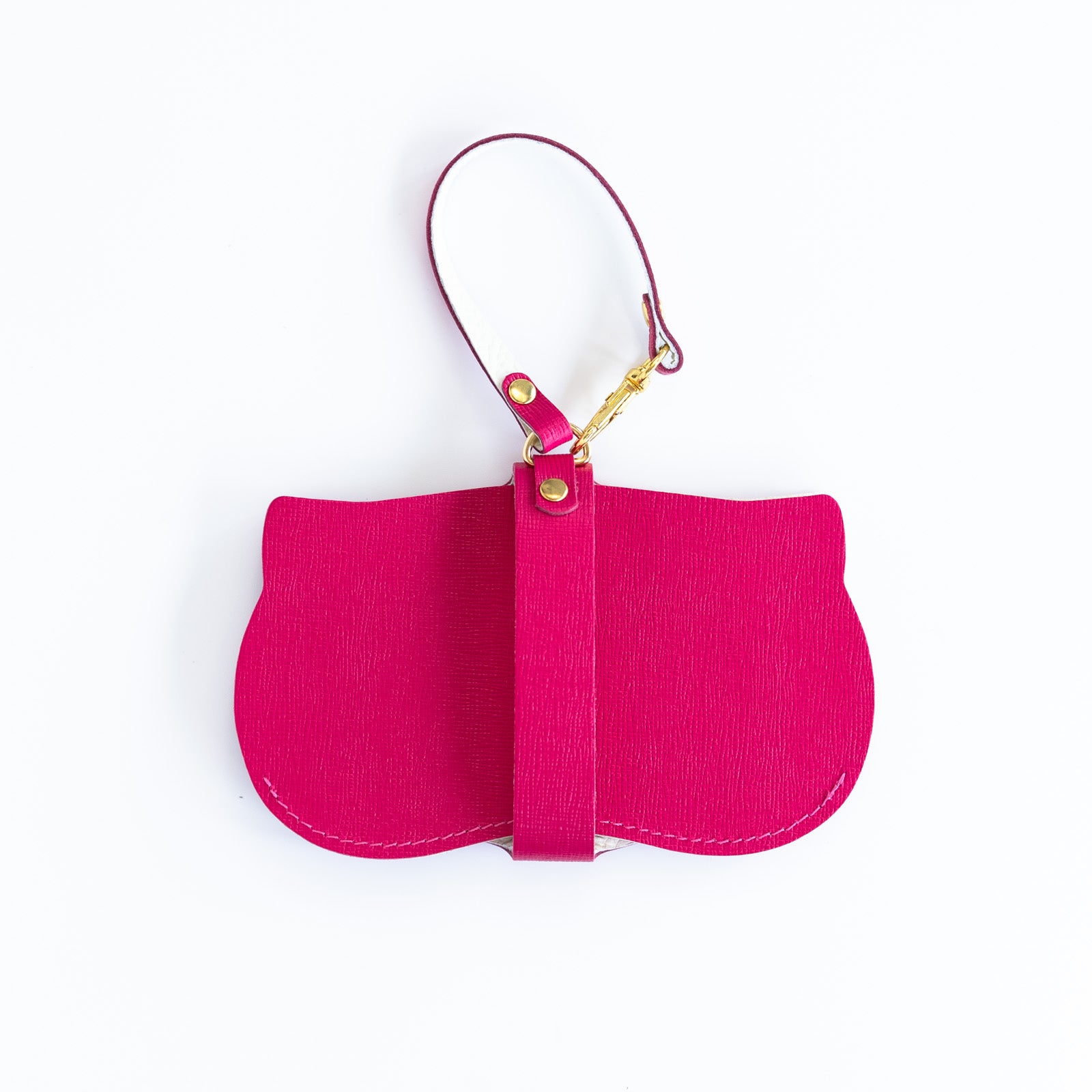 [Limited Color] Nyan Face Glasses Case - Rose Pink