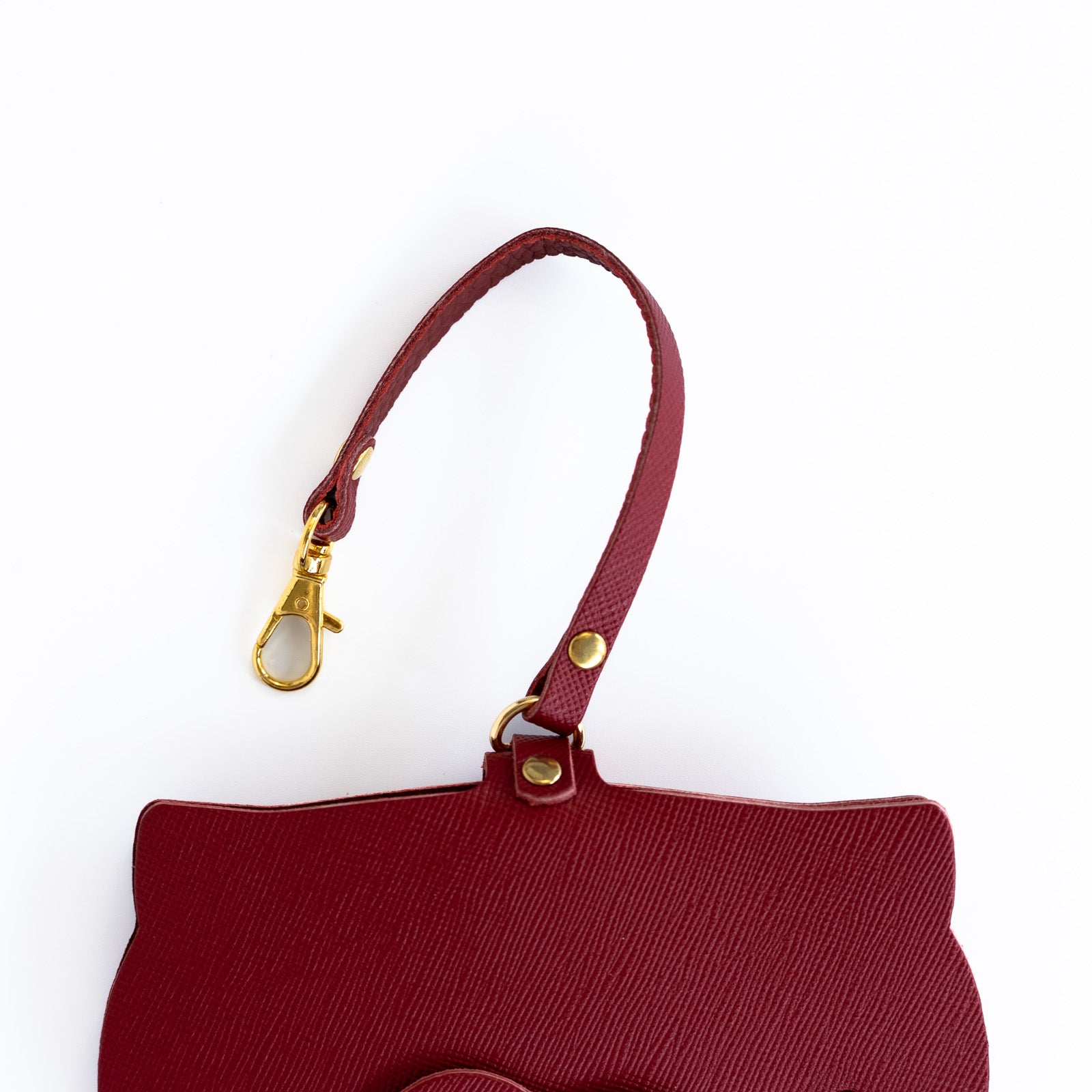 [Limited Edition Color] Nyann Face Glasses Case - Rouge
