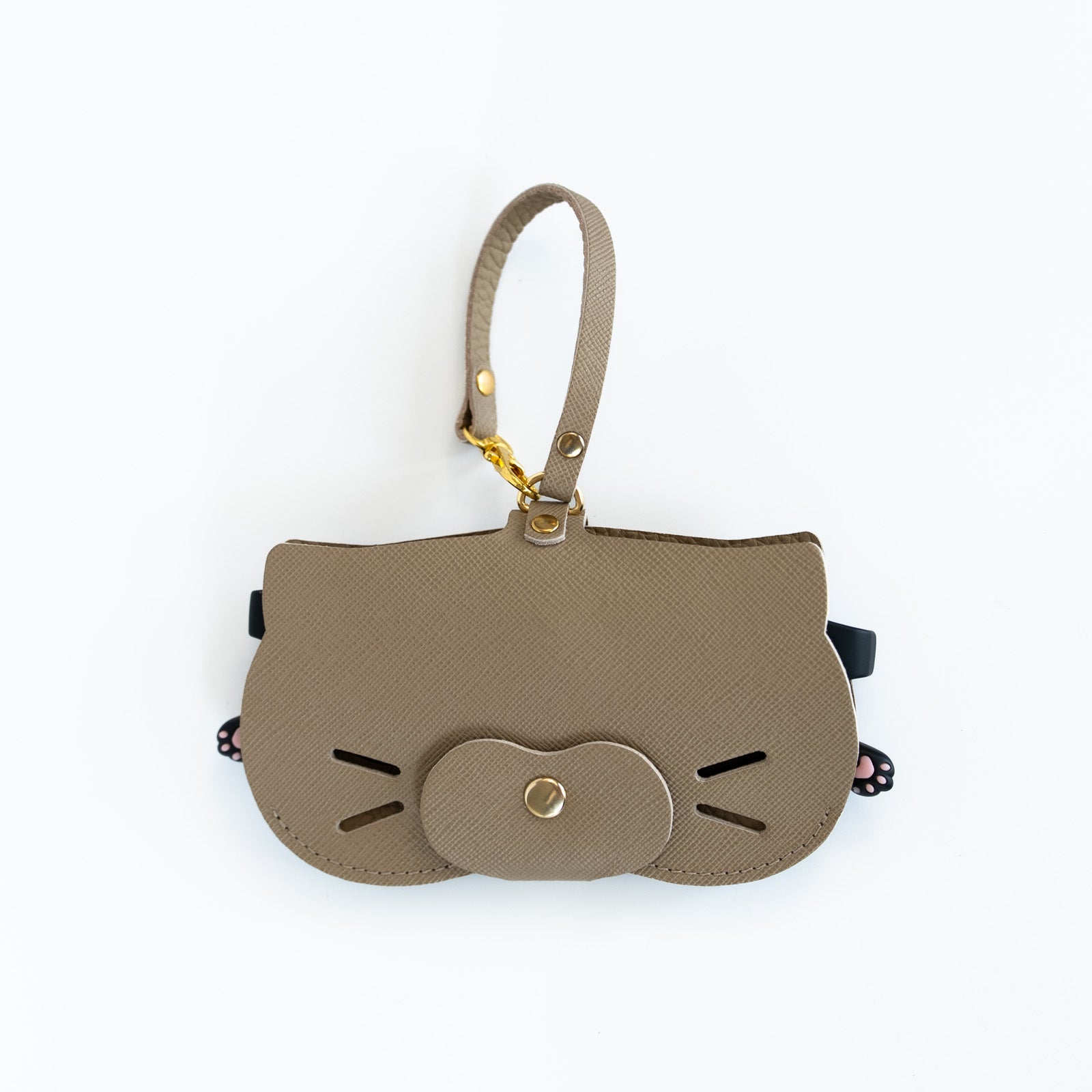 [Limited Color] Nyan Face Glasses Case - Tourterelle