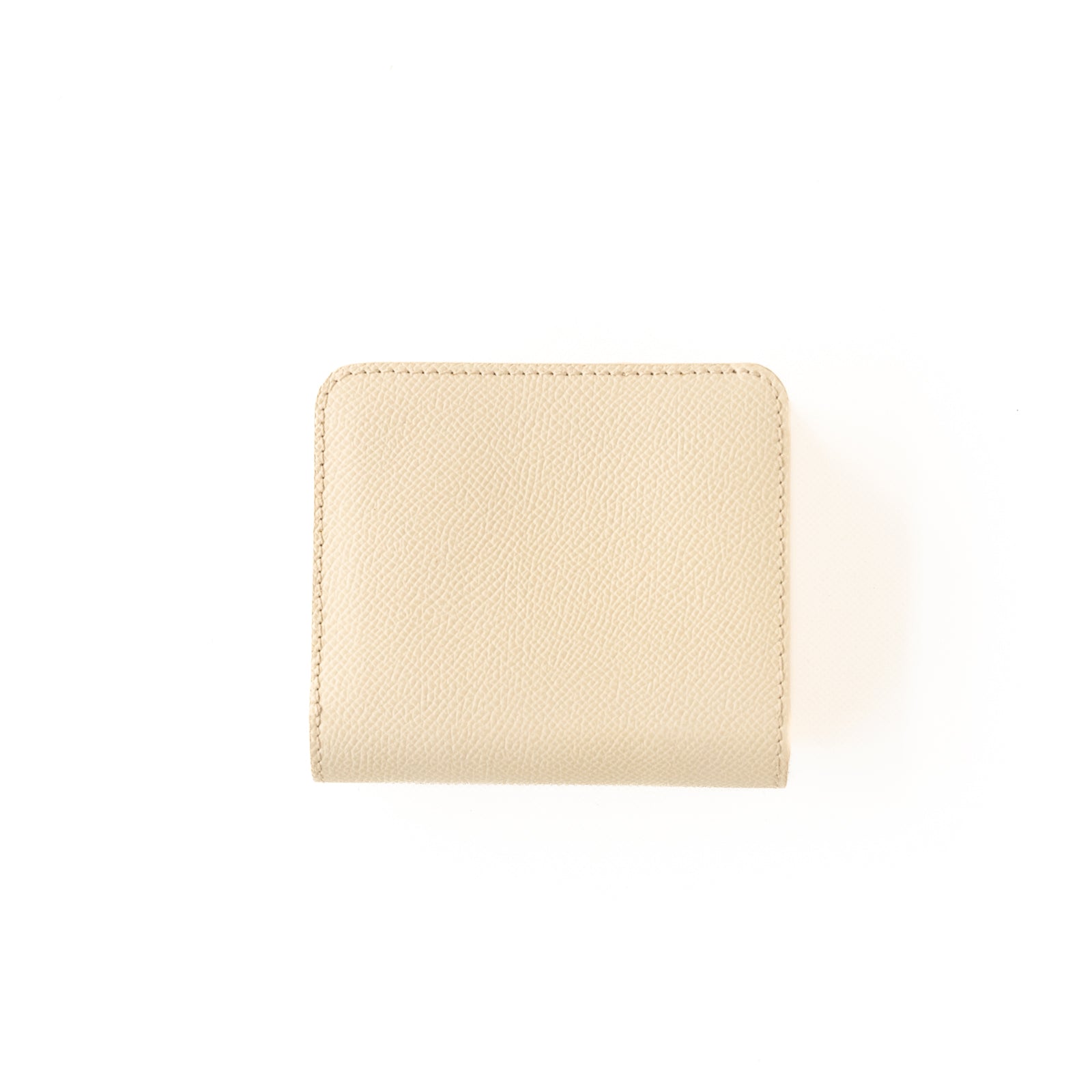 [6th Anniversary Sale] Bi-fold Middle Wallet S, Epsom Leather, Cream
