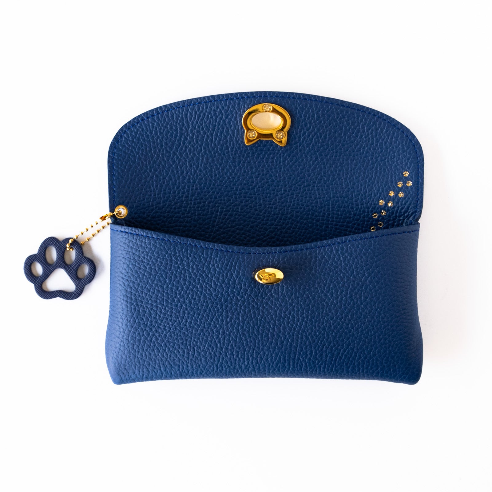 [Limited Color] Frunja Pouch L Cuir Mash / Royal Blue