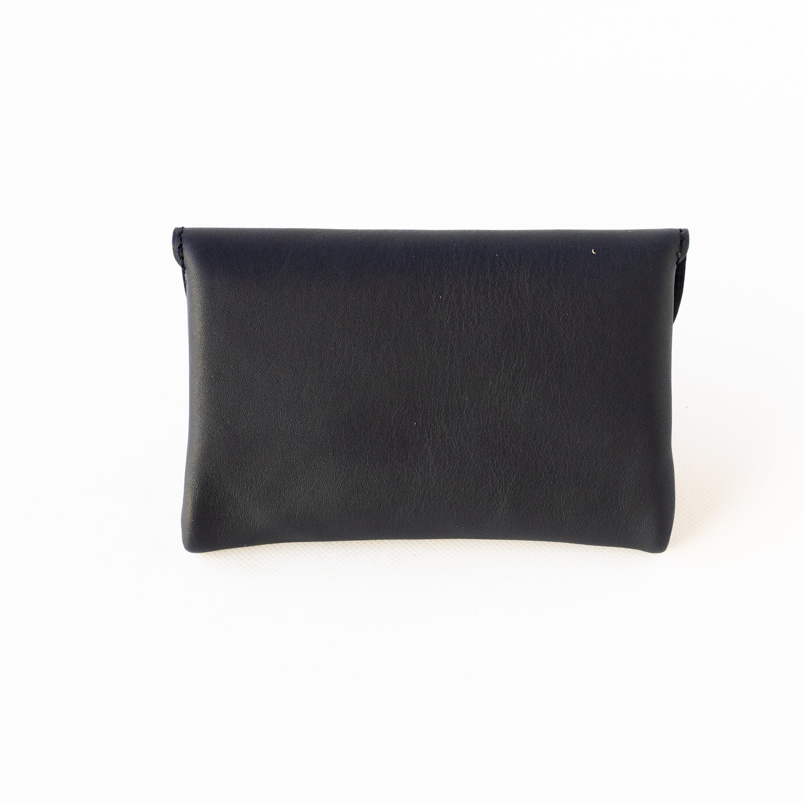 [6th Anniversary Sale] Soft Leather Flap Middle Wallet in Swift Leather / Bleu Nuit