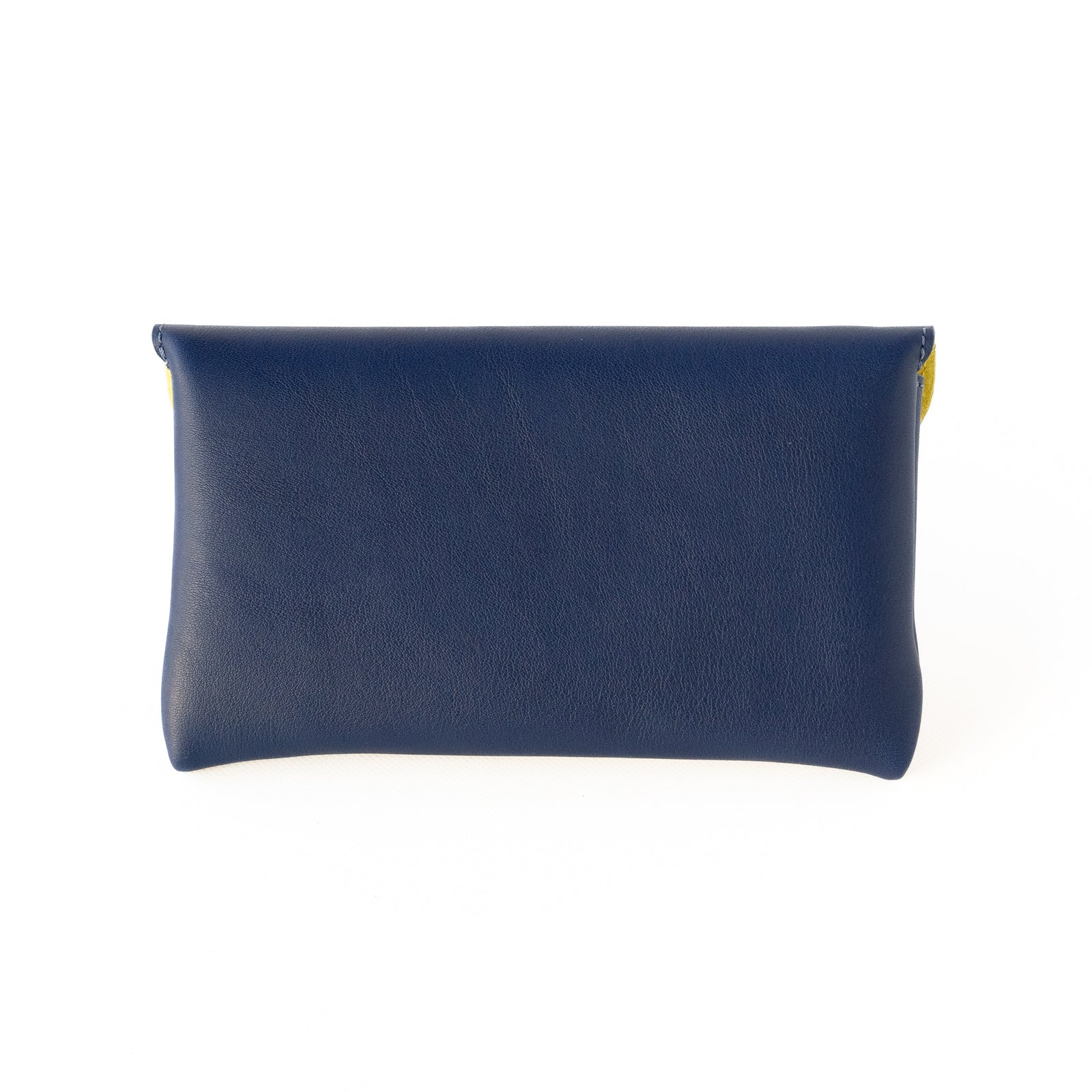 [6th Anniversary Sale] Flap Wallet Fleur Long Veau Swift / Blue Sapphire