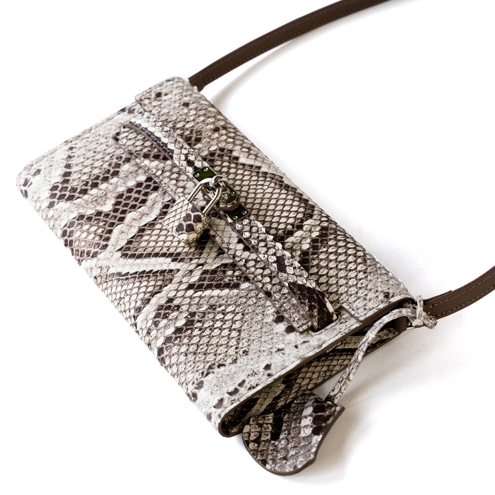 [6th Anniversary Sale] Crochet Shoulder Wallet Python