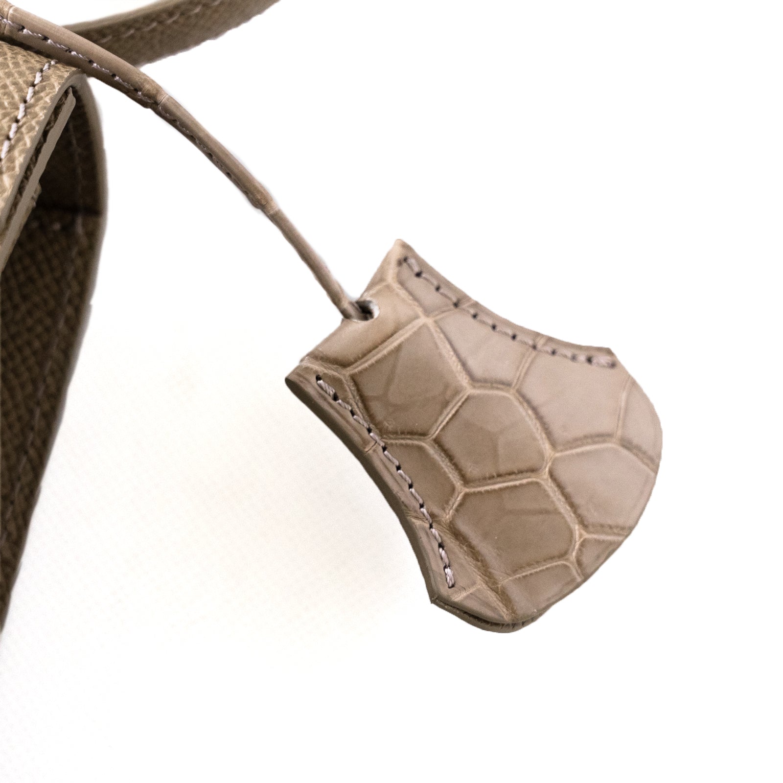 Crochet Classic Handbag 20 /Vaux Epson × Crocodile