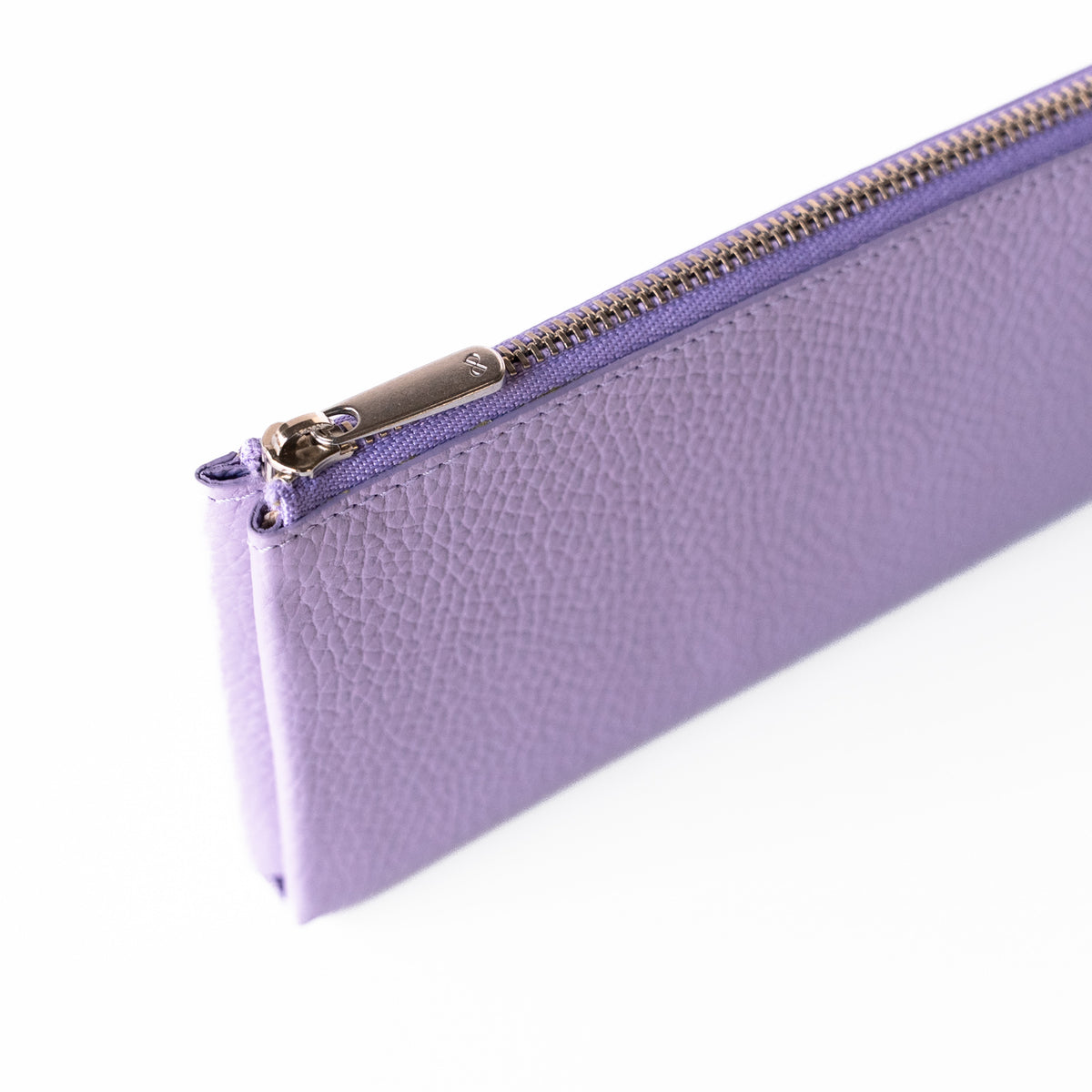 [Made to Order] Small Zip-Around Wallet “Nouvelle ZIP” / Lavender