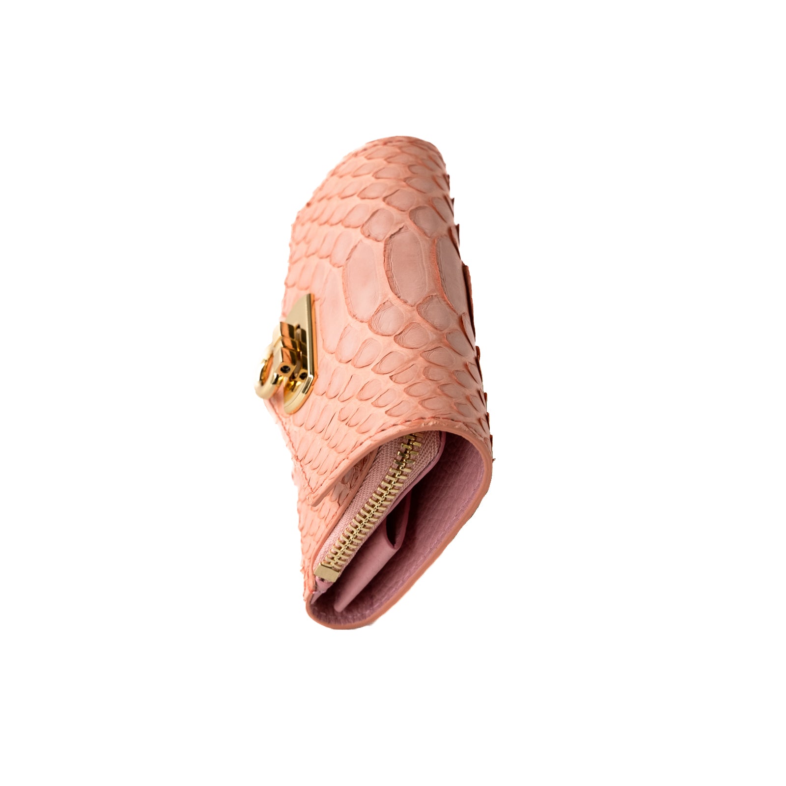 [Year-end Thanksgiving Sale] Handy Wallet Opera Python (Color) / Shell Pink