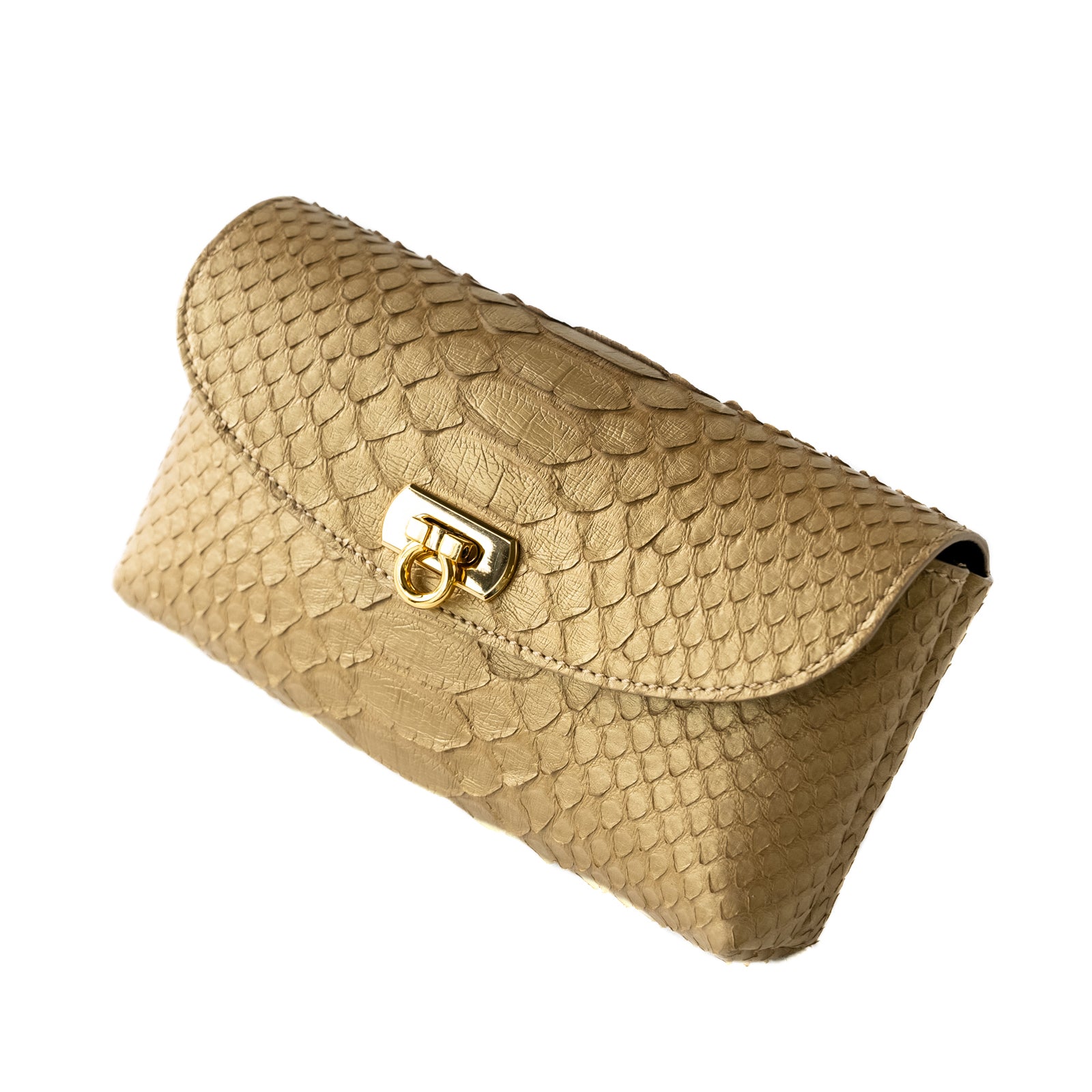 Flap Wallet Fleur Million Python Leather 